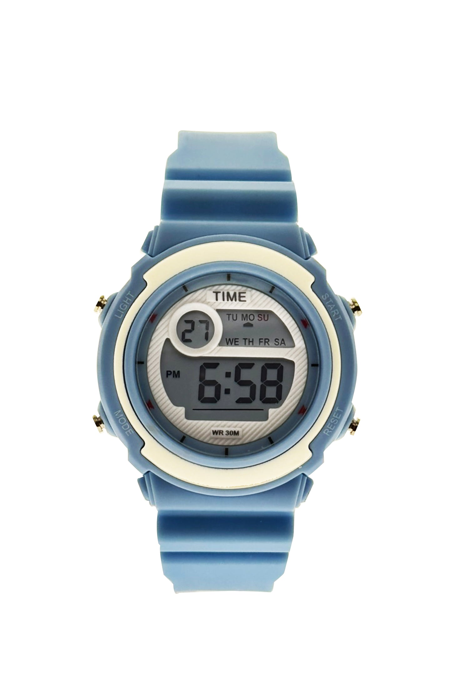 art. 1190 026CS - TIME - Reloj Digital Crono Alarma, Dama, Sumergible 3 ATM