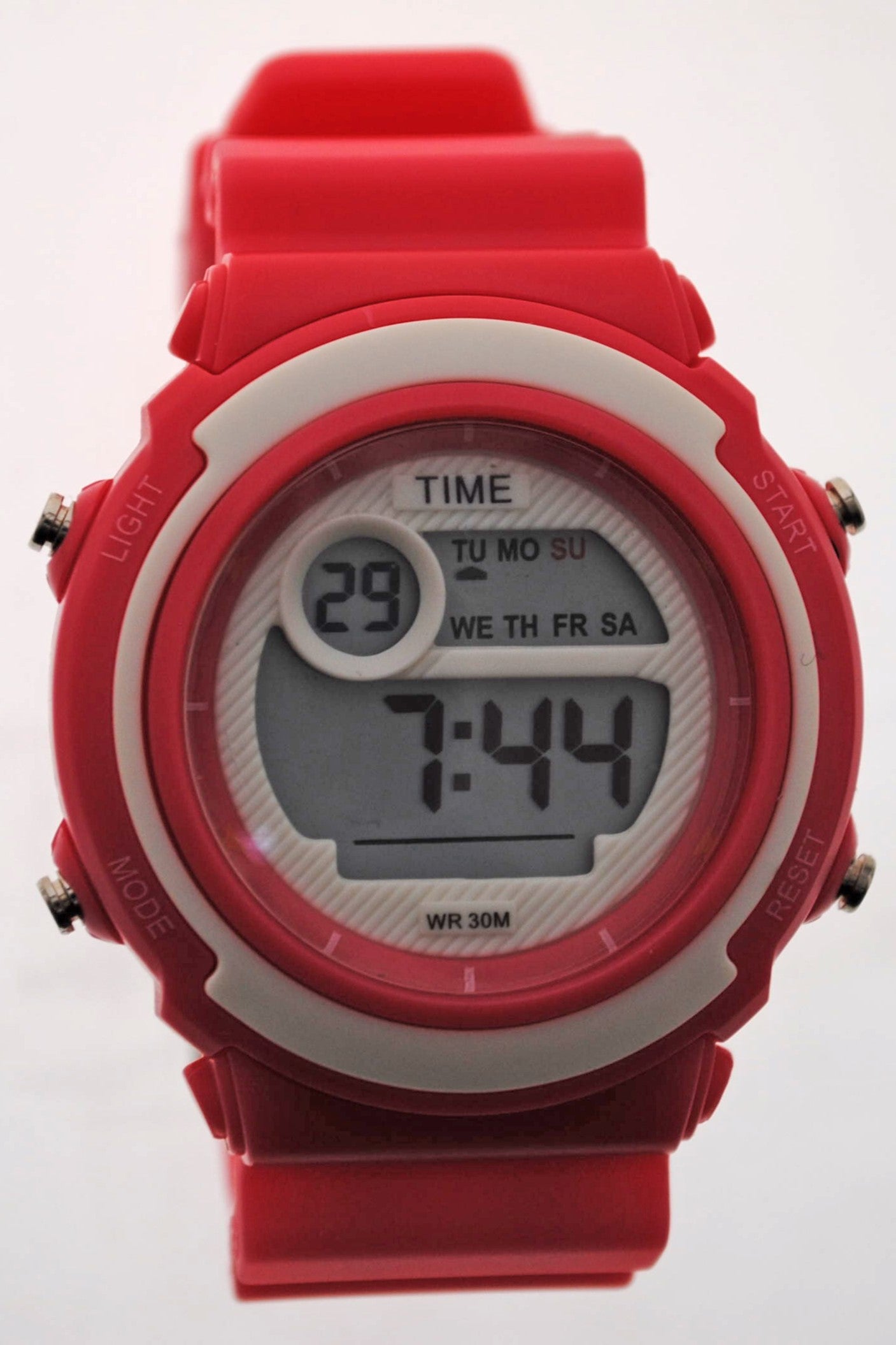 art. 1190 026RS - TIME - Reloj Digital Crono Alarma, Dama, Sumergible 3 ATM