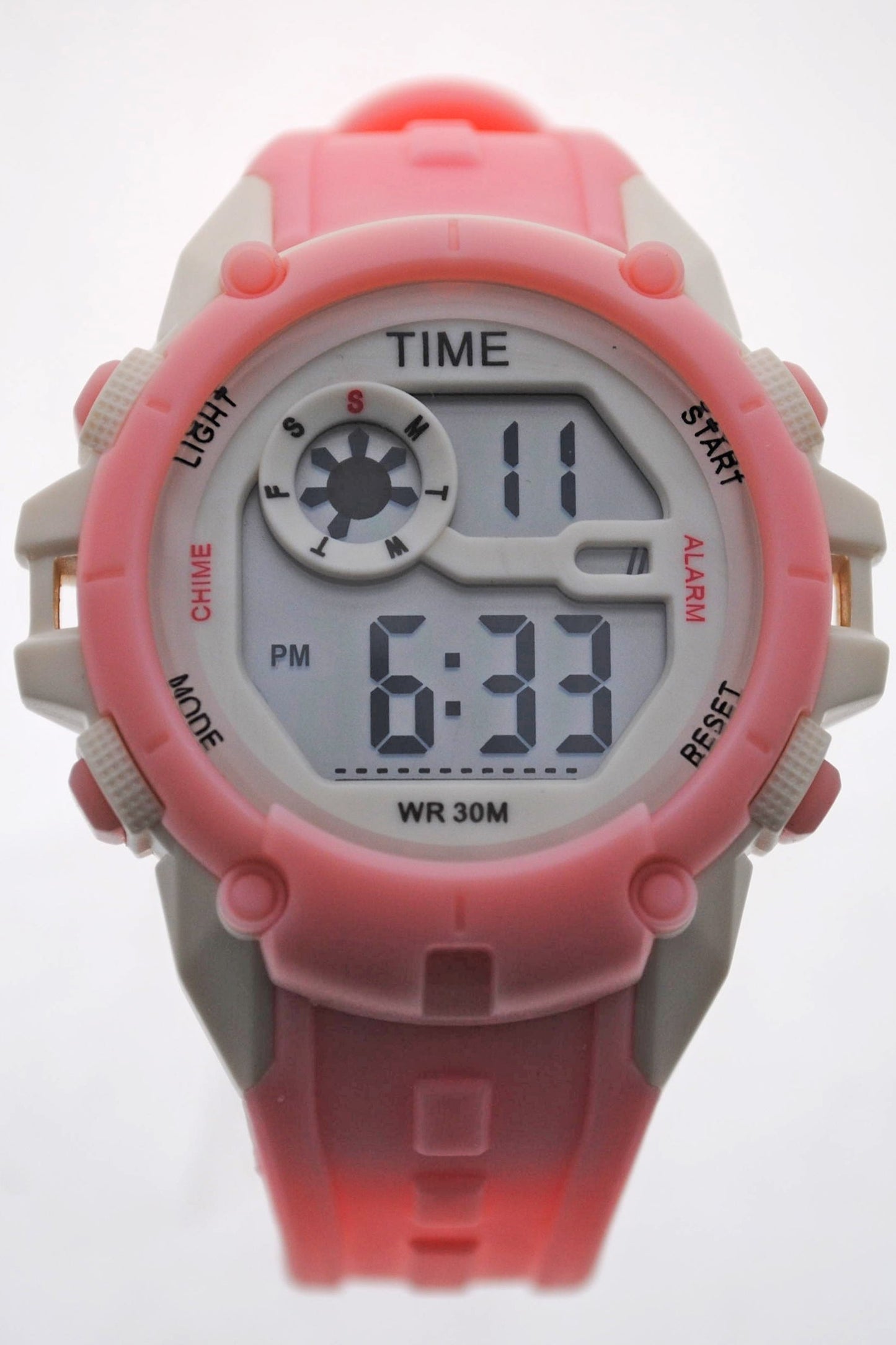 art. 1190 030RS - TIME - Reloj Digital Crono Alarma, Dama, Sumergible 3 ATM