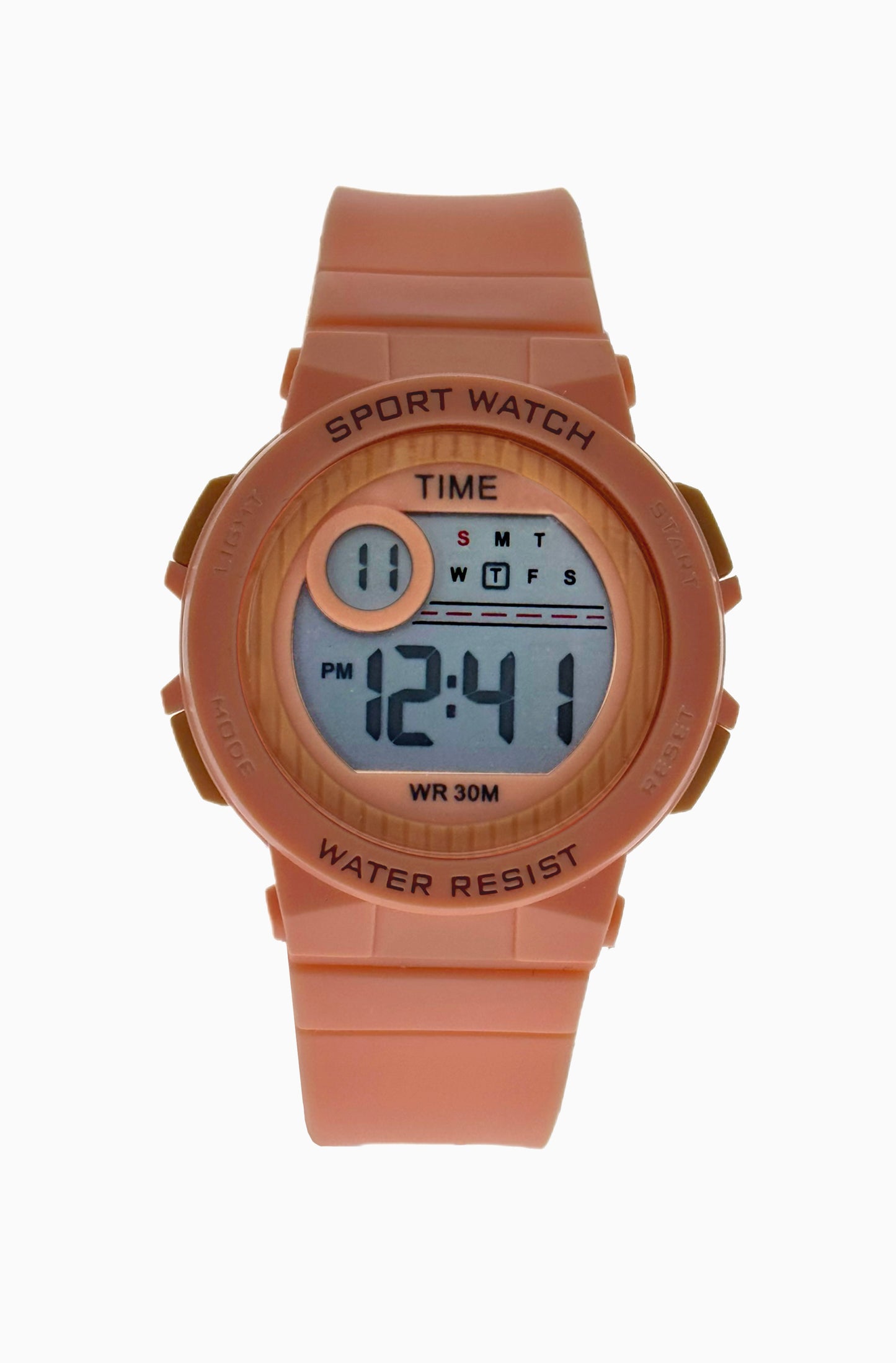 art. 1190 032NJ - TIME - Reloj Digital Crono Alarma, Dama, Sumergible 3 ATM