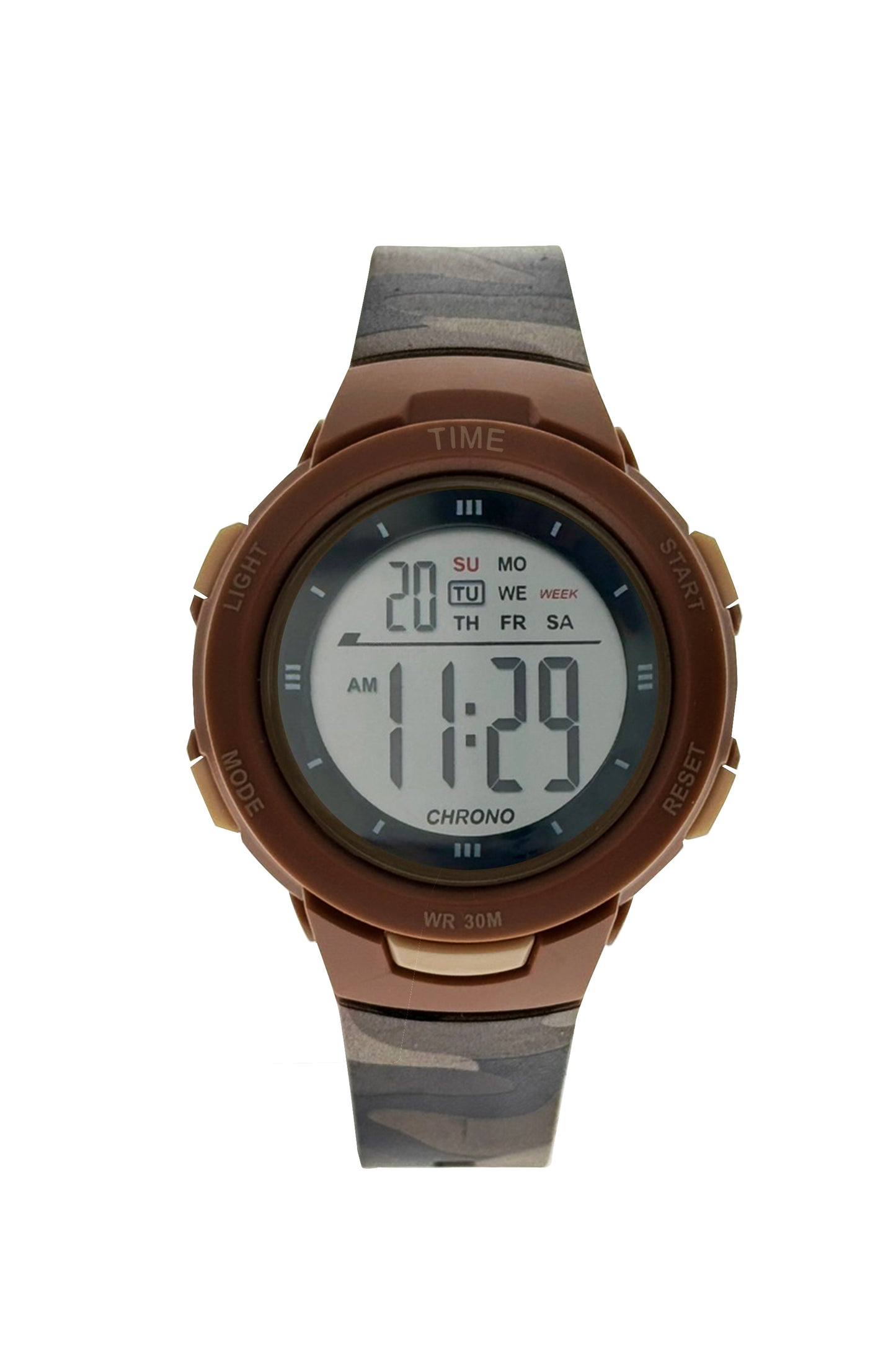 art. 1190 035MN - TIME - Reloj Digital Crono Alarma, Dama, Sumergible 3 ATM