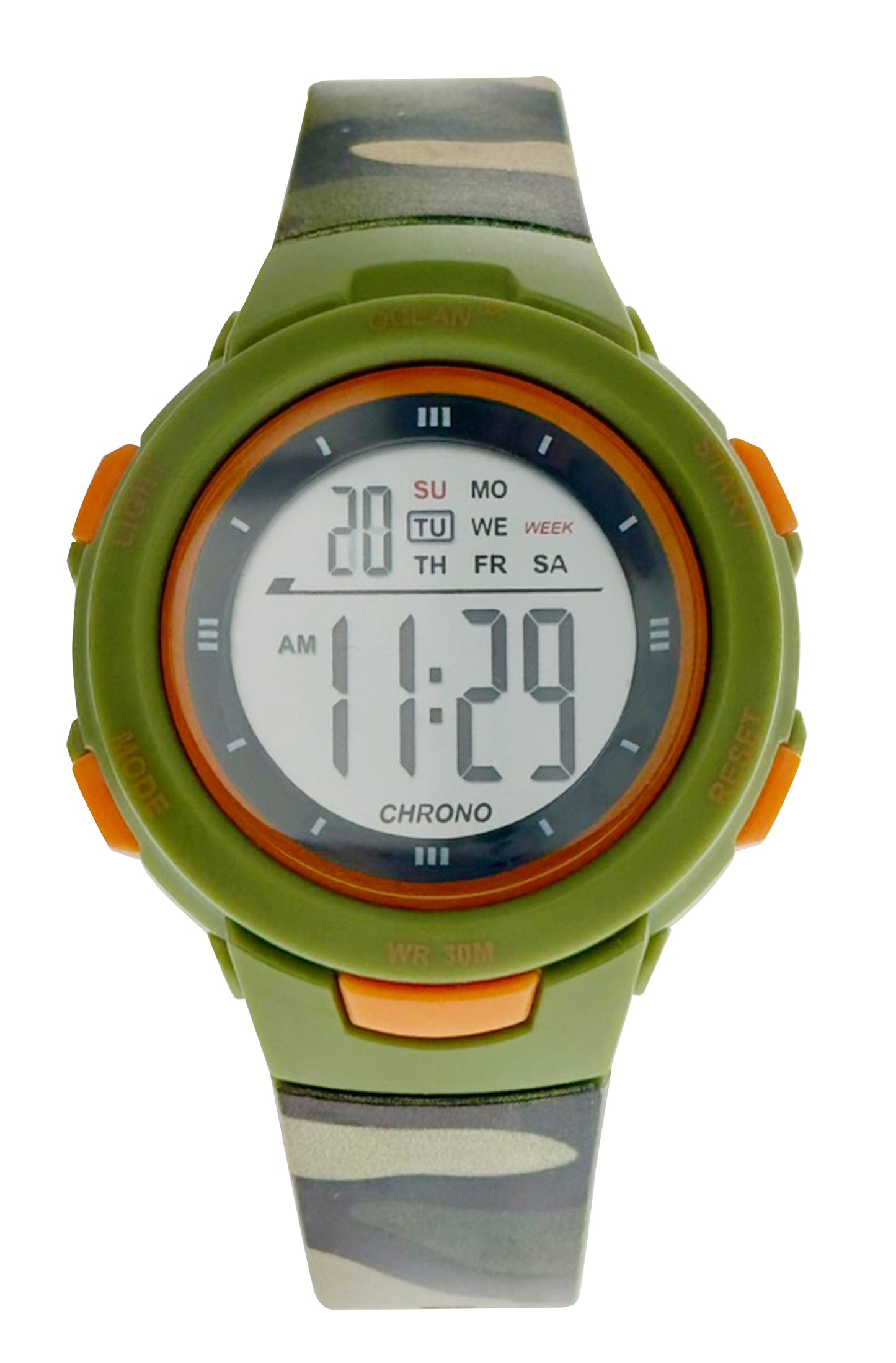 art. 1190 037VM - OCEAN DR - Reloj Digital Crono Alarma, Dama, Sumergible 3 ATM