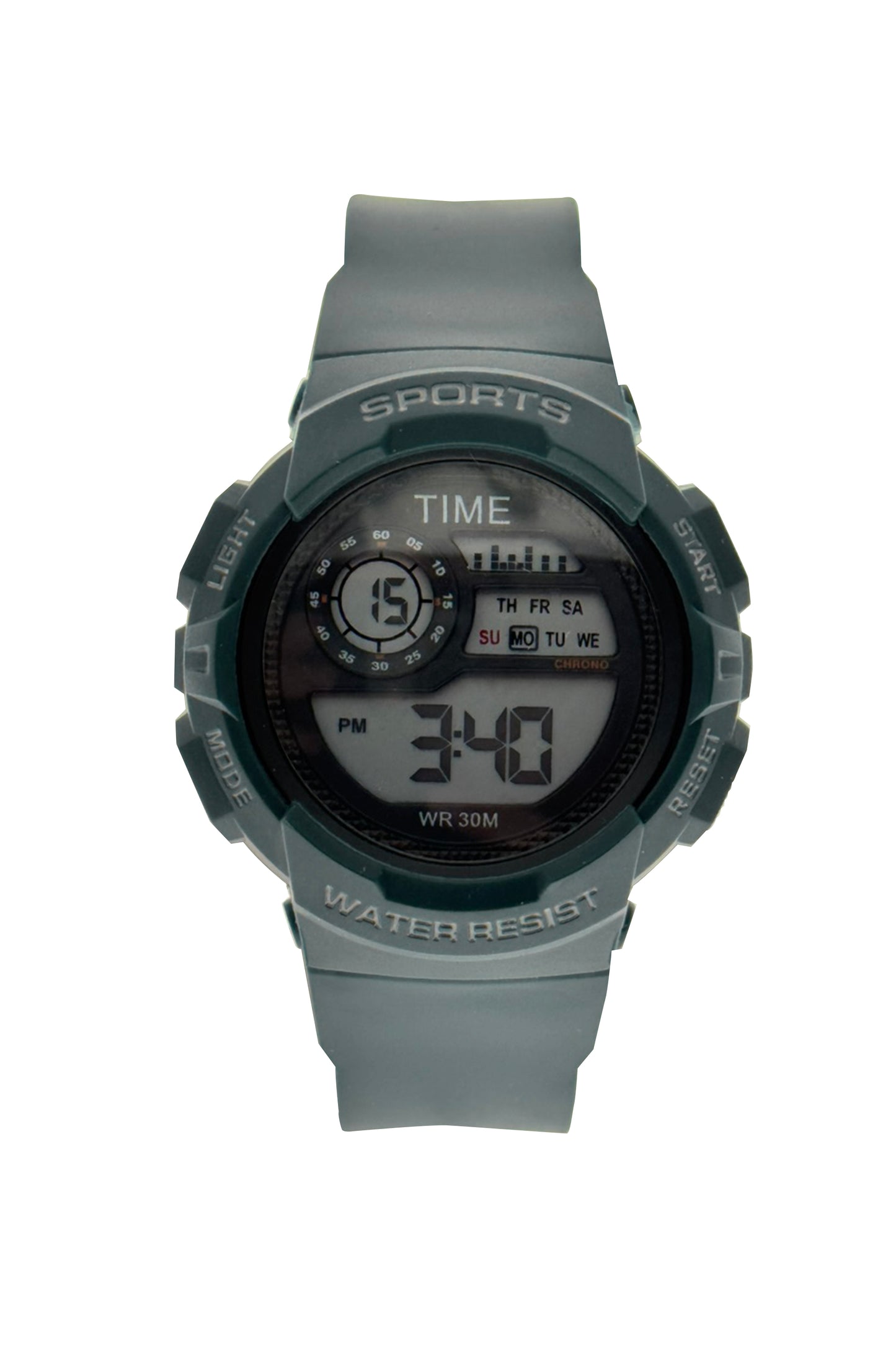 art. 1190 039VM - TIME - Reloj Digital Crono Alarma, Dama, Sumergible 3 ATM