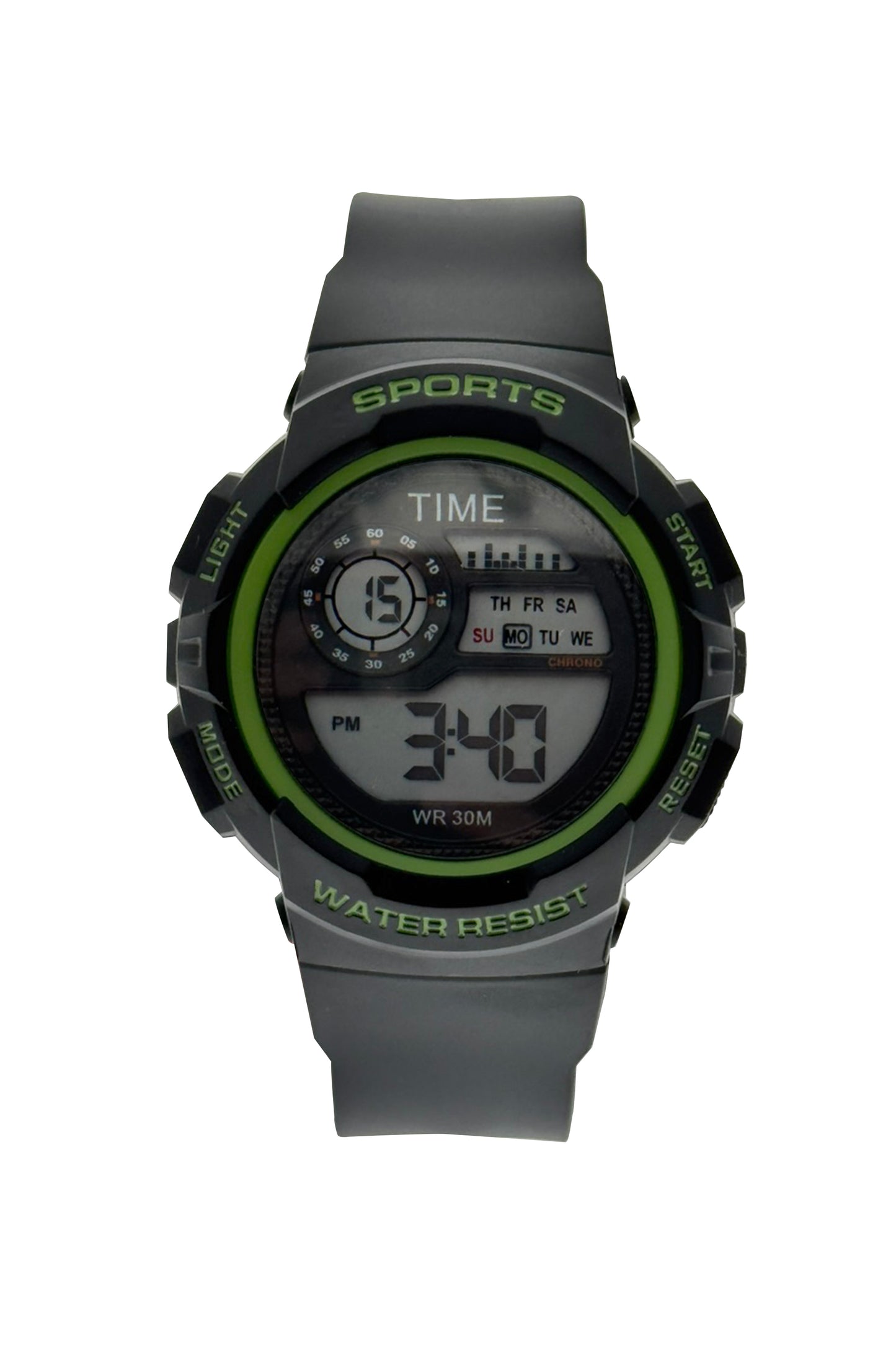 art. 1190 039VD - TIME - Reloj Digital Crono Alarma, Dama, Sumergible 3 ATM