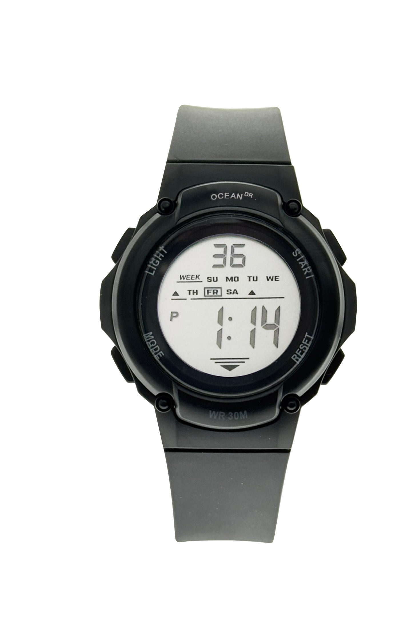 art. 1190 040NG - TIME - Reloj Digital Crono Alarma, Dama, Sumergible 3 ATM