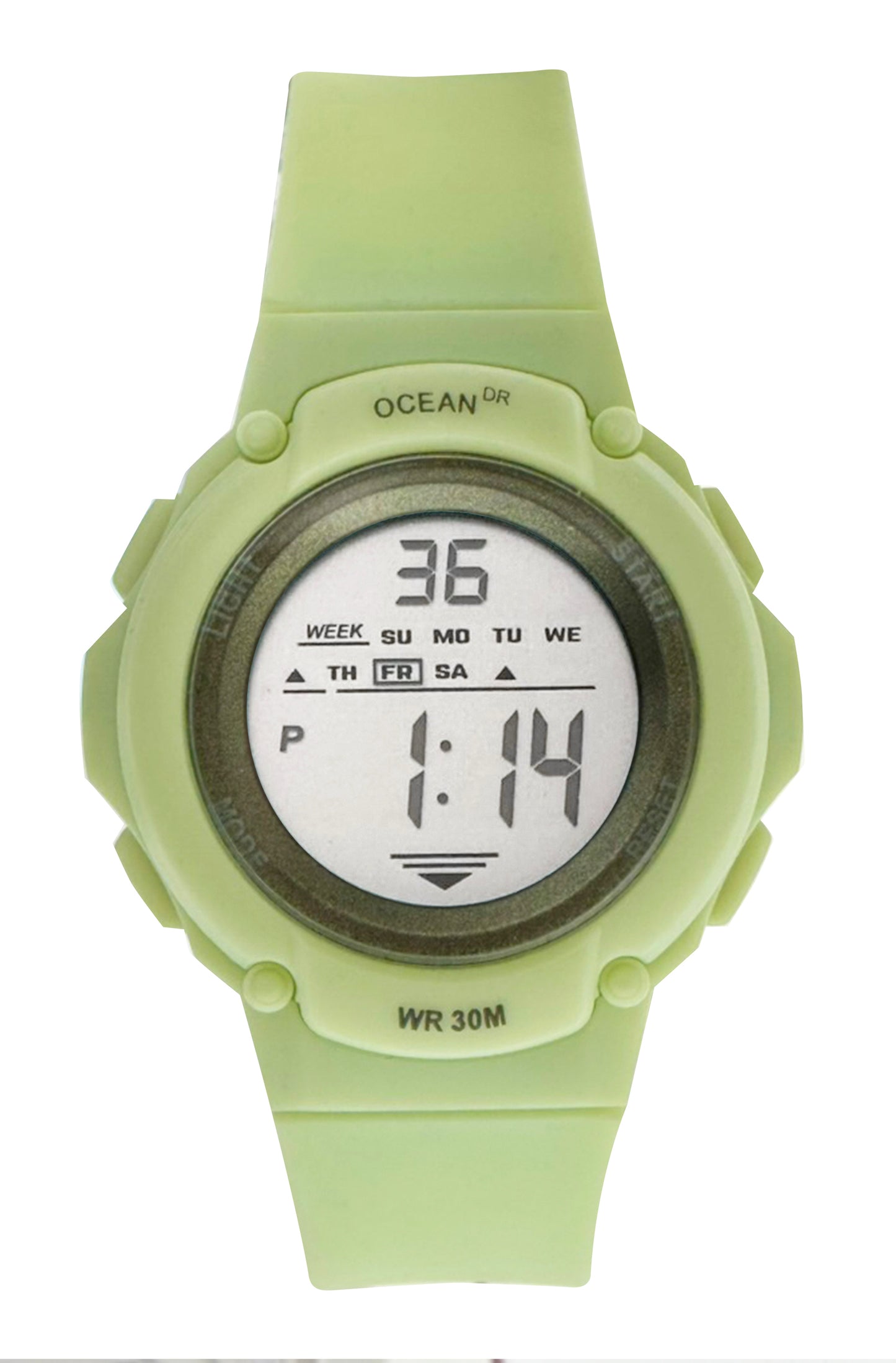 art. 1190 040VD - OCEAN DR - Reloj Digital Crono Alarma, Dama, Sumergible 3 ATM