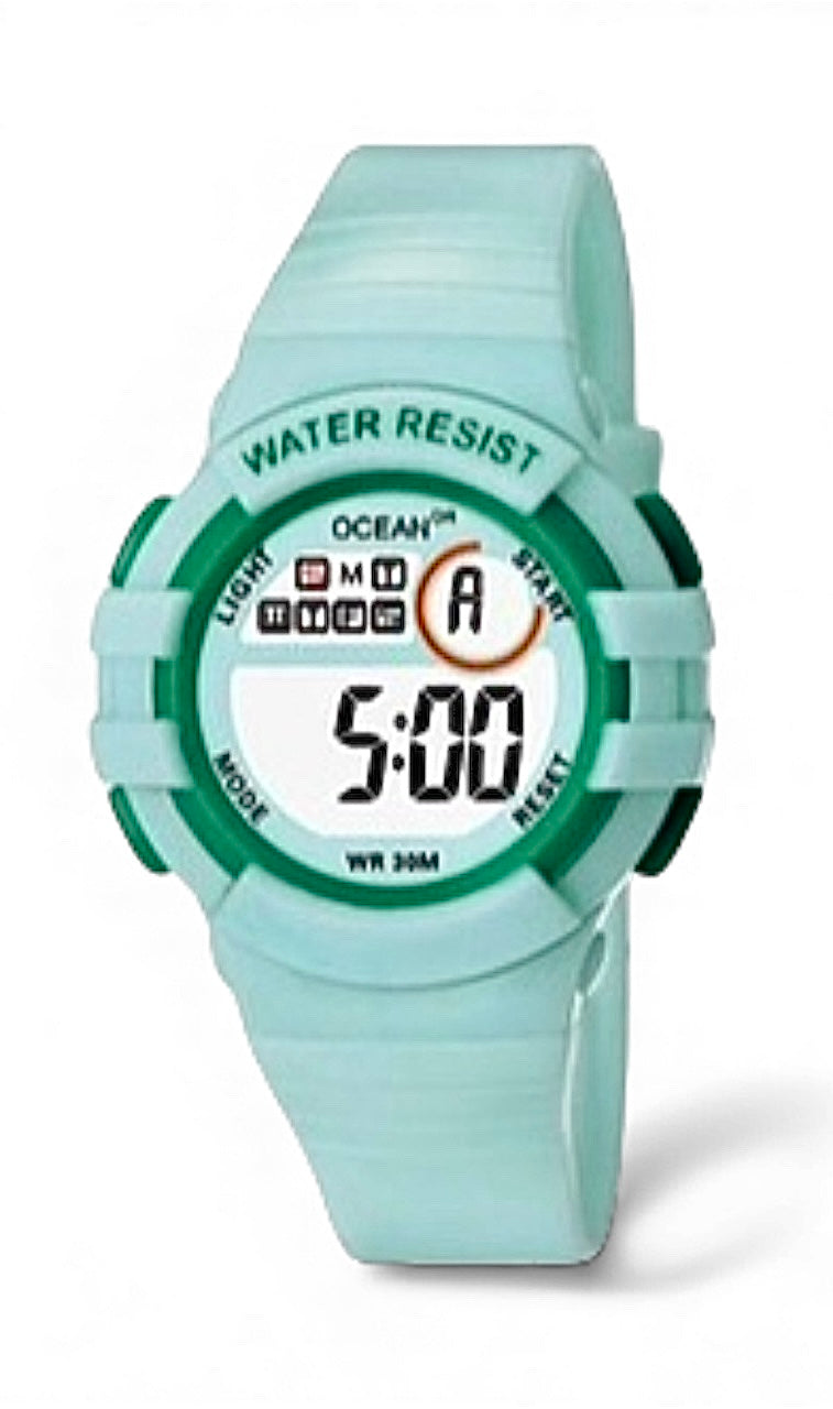 art. 1190 043VD - OCEAN DR - Reloj Digital Crono Alarma, Dama, Sumergible 3 ATM