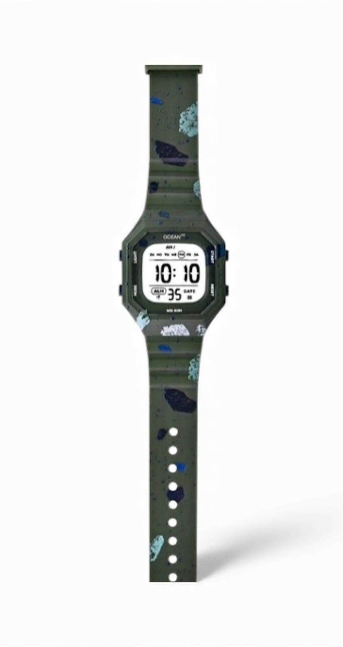 art. 1190 045VD - OCEAN DR - Reloj Digital Crono Alarma, Dama, Sumergible 3 ATM