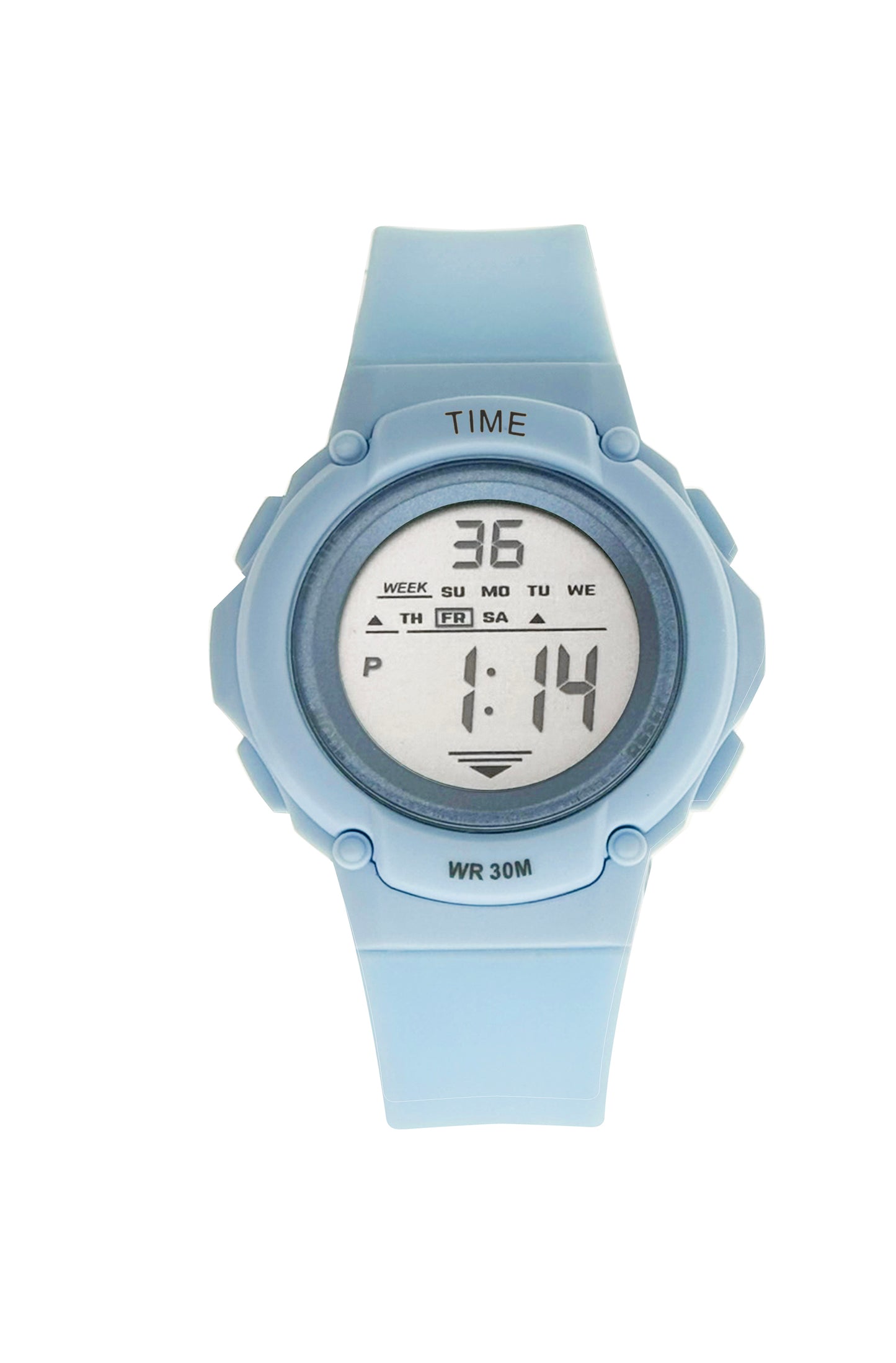 art. 1190 046CS - TIME - Reloj Digital Crono Alarma, Dama, Sumergible 3 ATM