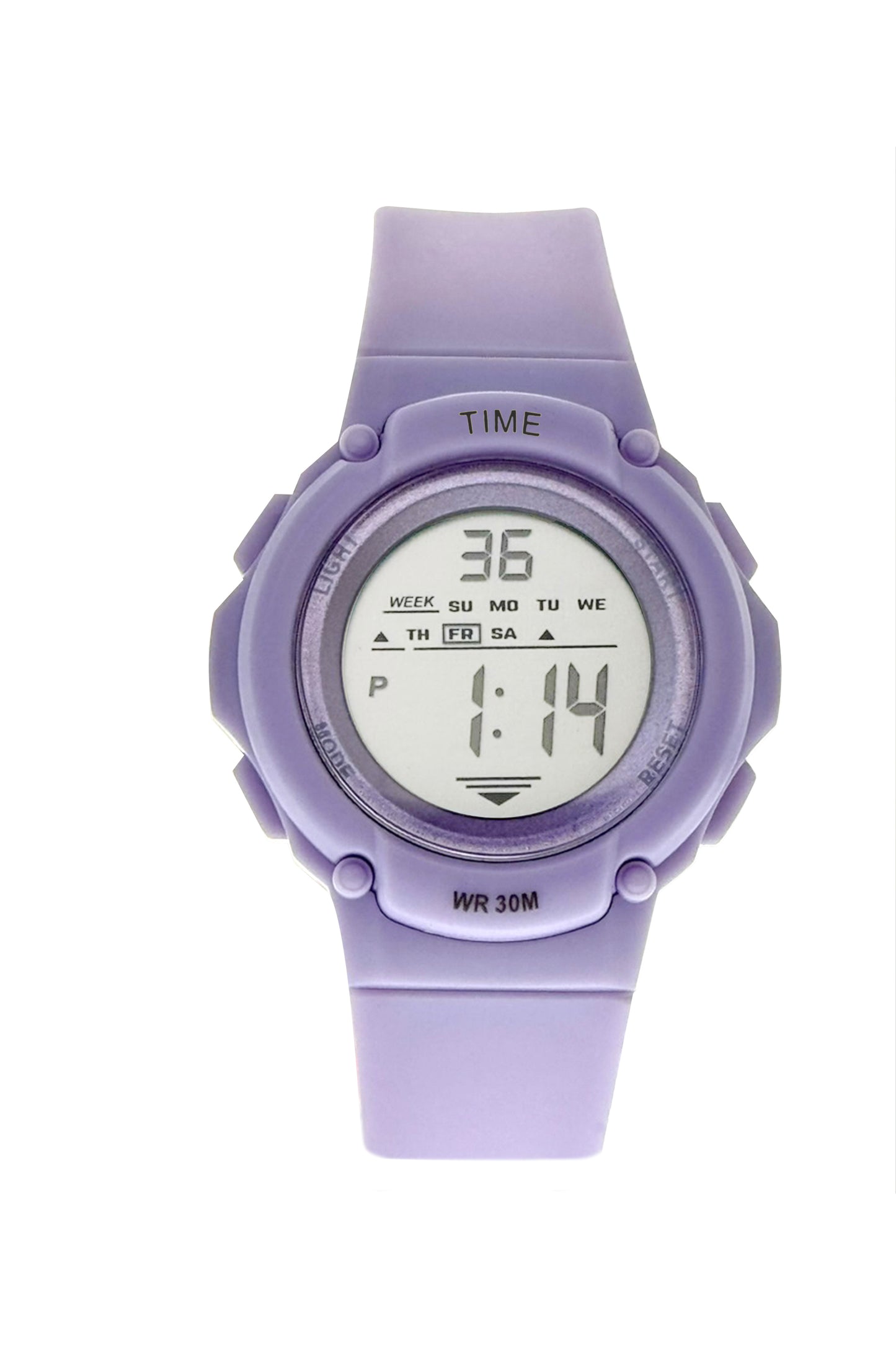 art. 1190 046VT - TIME - Reloj Digital Crono Alarma, Dama, Sumergible 3 ATM
