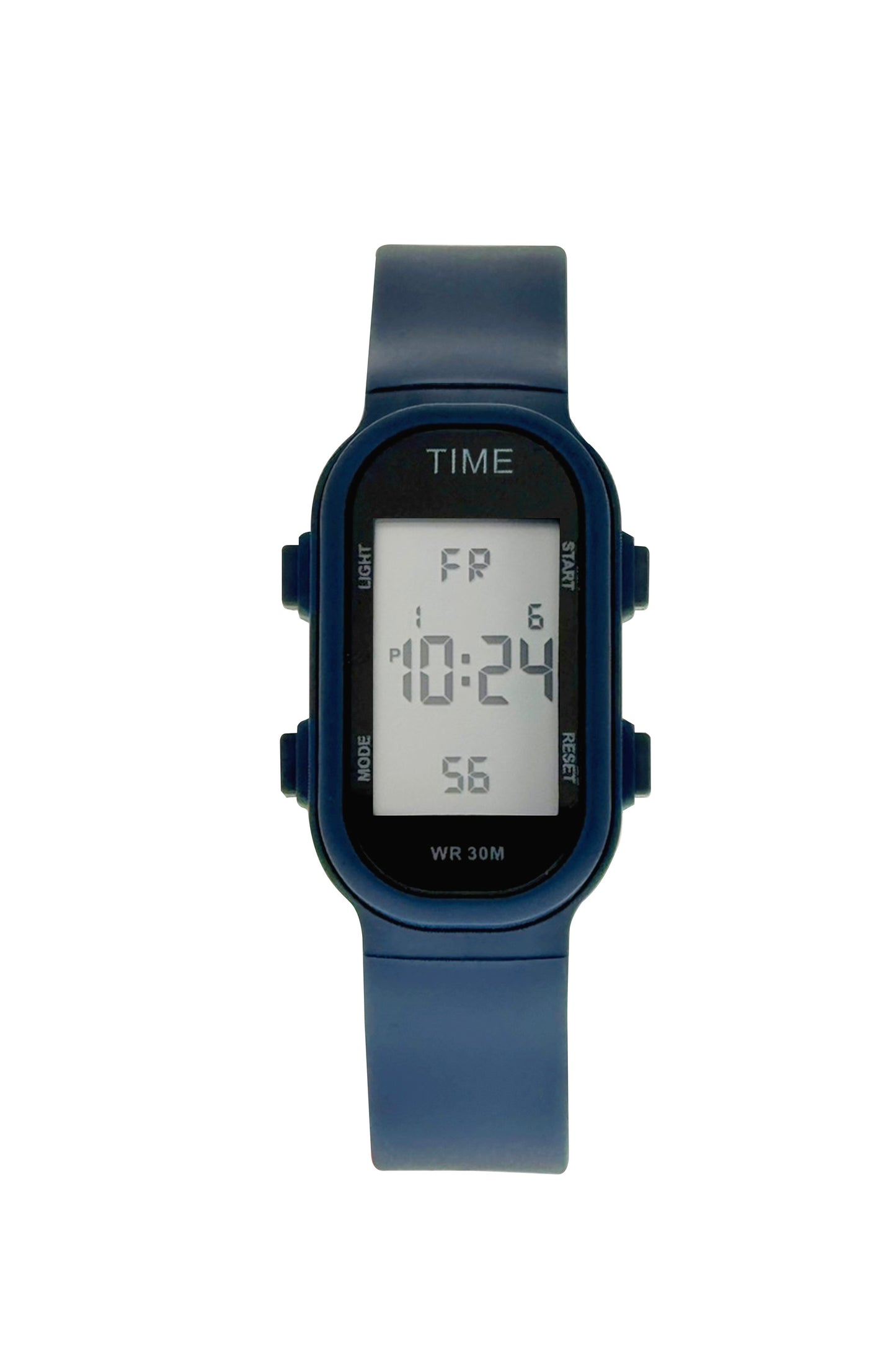 art. 1190 047AZ - TIME - Reloj Digital Crono Alarma, Dama, Sumergible 3 ATM