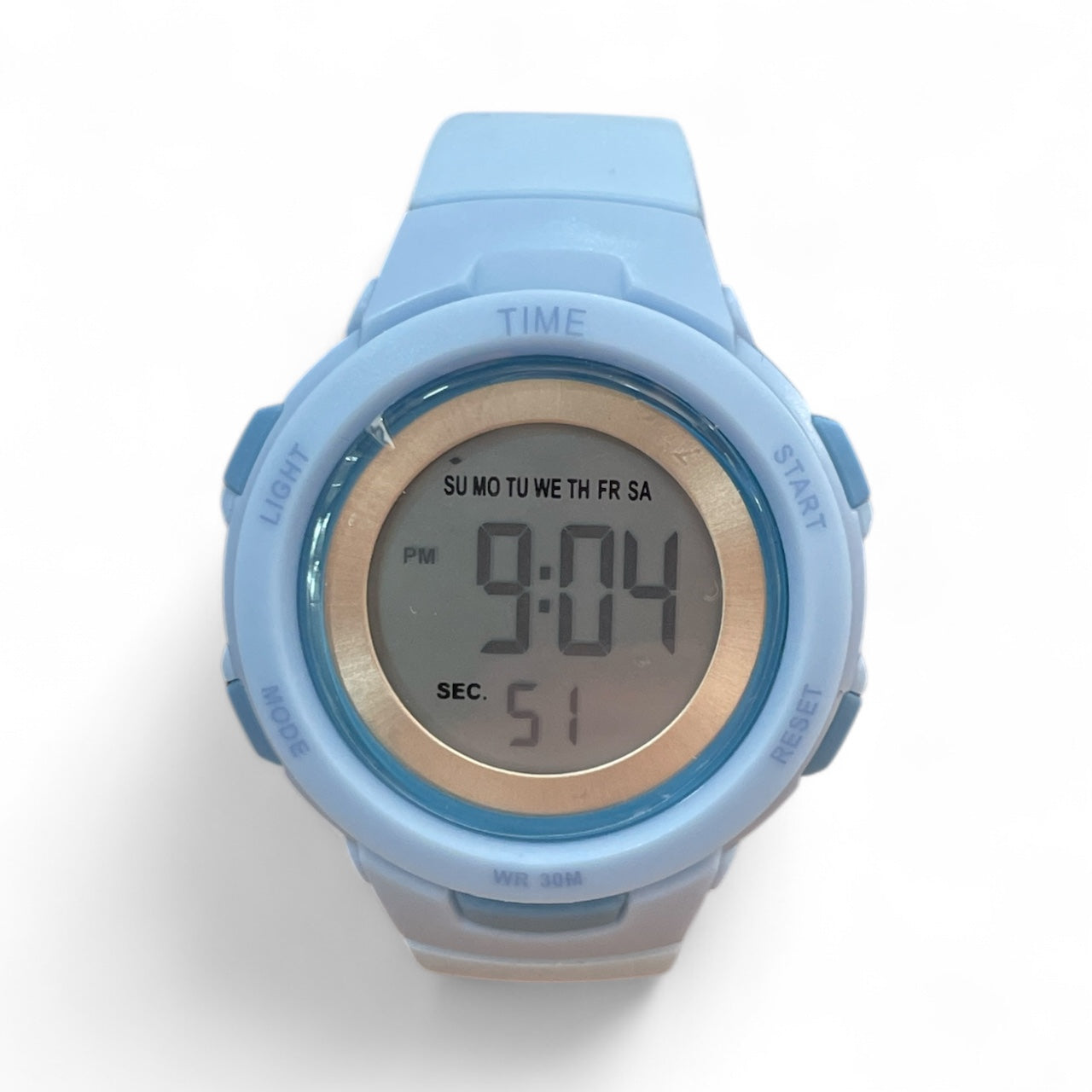 art. 1190 050CS - TIME - Reloj Digital Crono Alarma, Dama, Sumergible 3 ATM