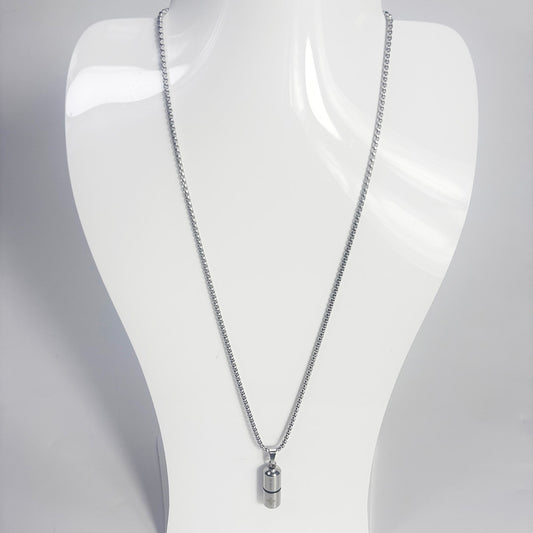 art. 01 - Cadena con dije acero quirurgico