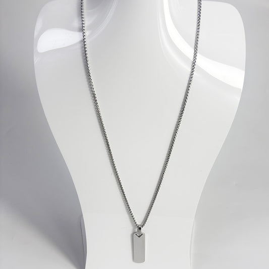 art. 04 - Cadena con dije acero quirurgico
