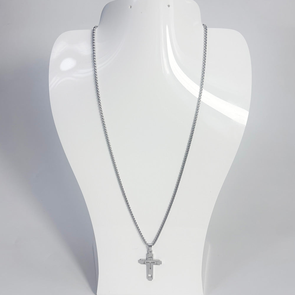 art. 09 - Cadena con dije acero quirurgico