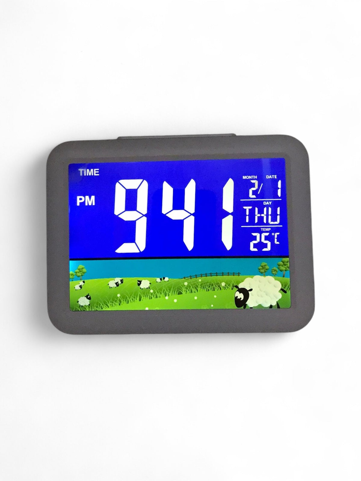 art. RML015BL - Despertador Digital Led color Blanco