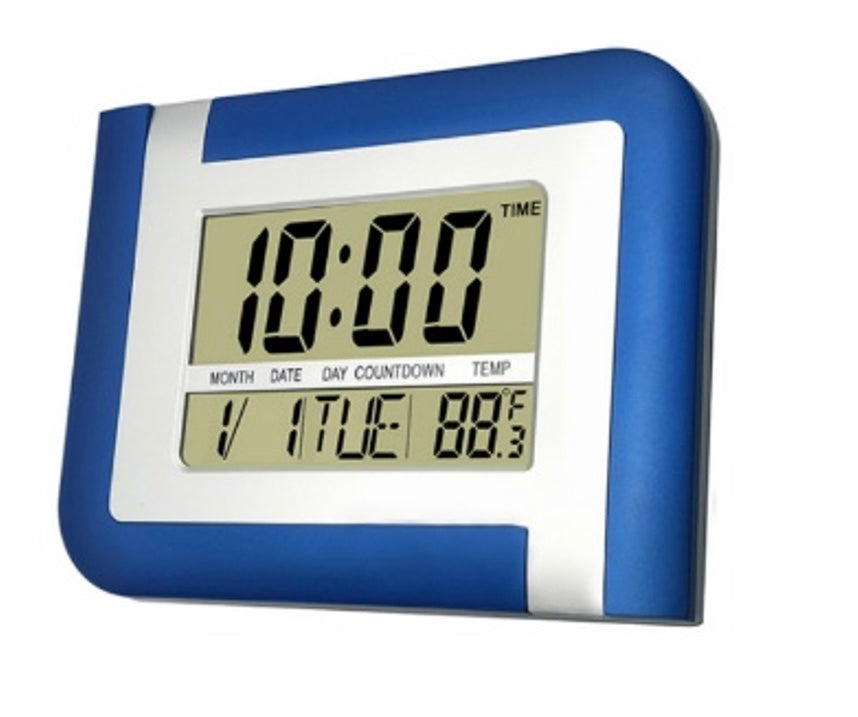 art. DESPERTADOR LCD 5857 AZUL