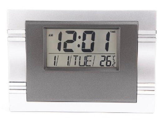 art. DESPERTADOR LCD 6605 GRIS