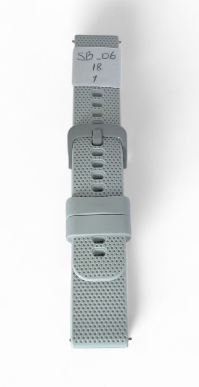 art. SB-06-18-01 - Malla Silicona para Smartwatch pasante 18mm