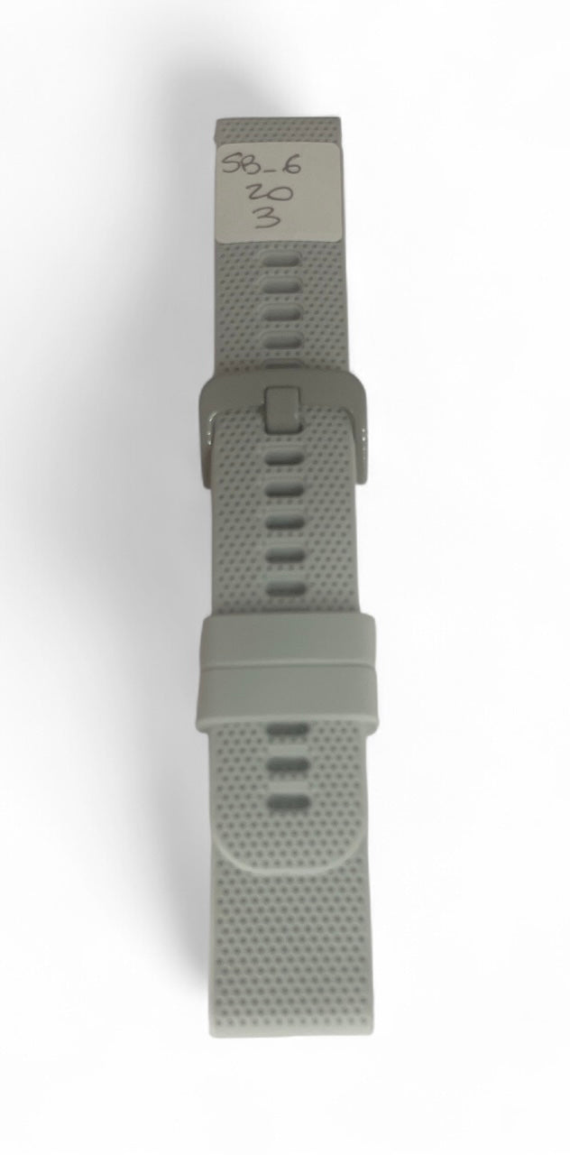 art. SB-06-20-03 - Malla Silicona para Smartwatch pasante 20mm