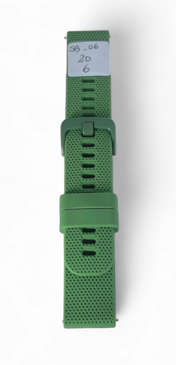 art. SB-06-20-06 - Malla Silicona para Smartwatch pasante 20mm