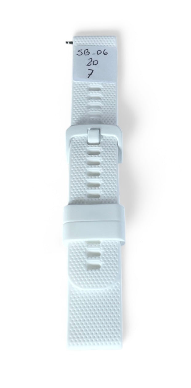art. SB-06-20-07 - Malla Silicona para Smartwatch pasante 20mm