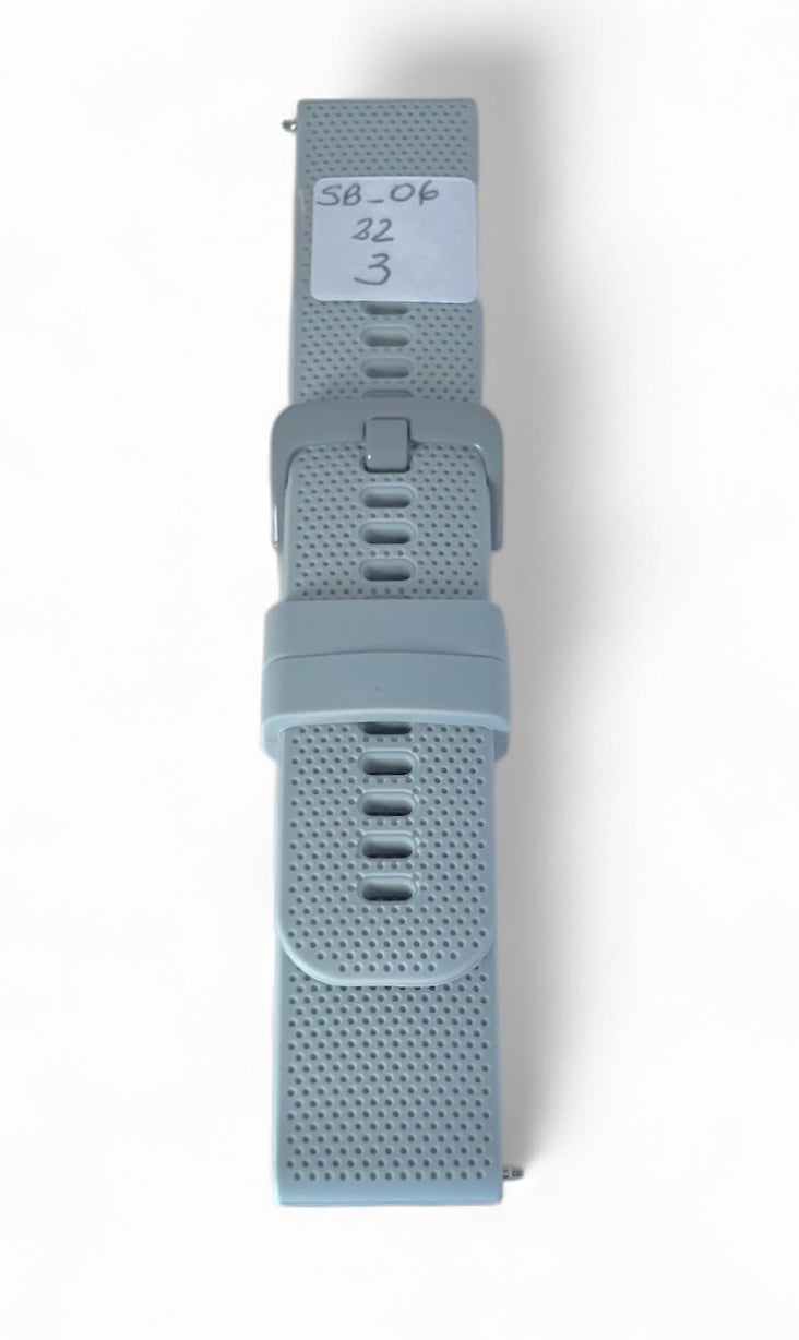 art. SB-06-22-03 - Malla Silicona para Smartwatch pasante 22mm