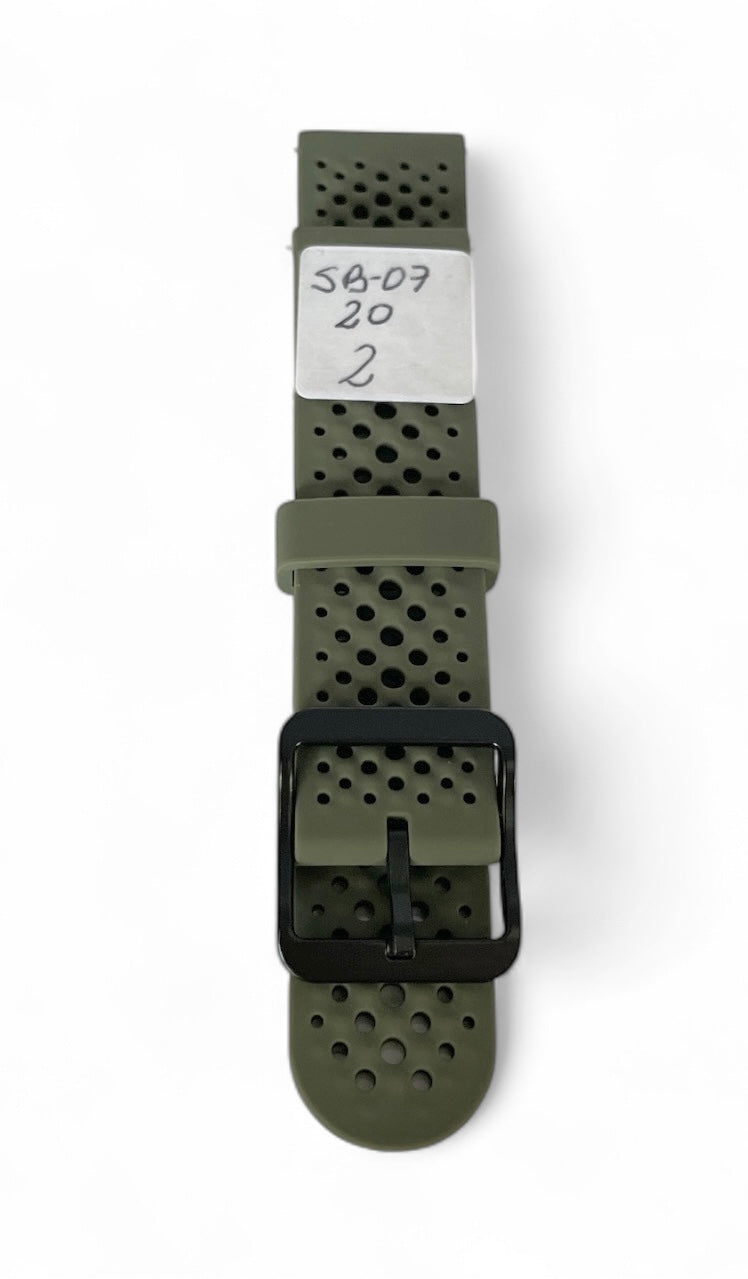 art. SB-07-20-02 - Malla Silicona para Smartwatch pasante 20mm