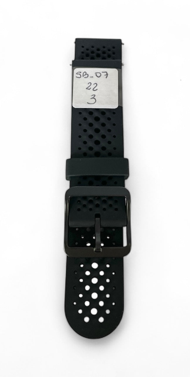 art. SB-07-22-03 - Malla Silicona para Smartwatch pasante 22mm