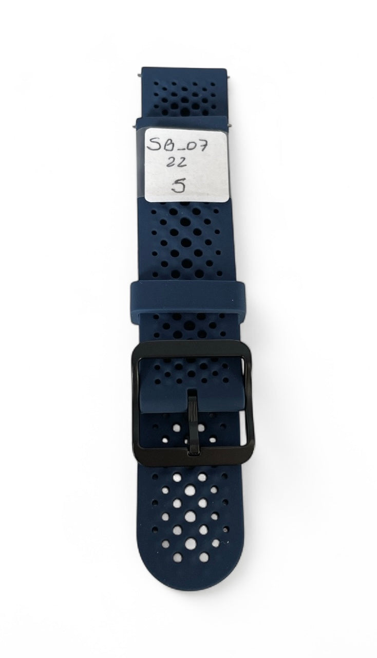 art. SB-07-22-05 - Malla Silicona para Smartwatch pasante 22mm