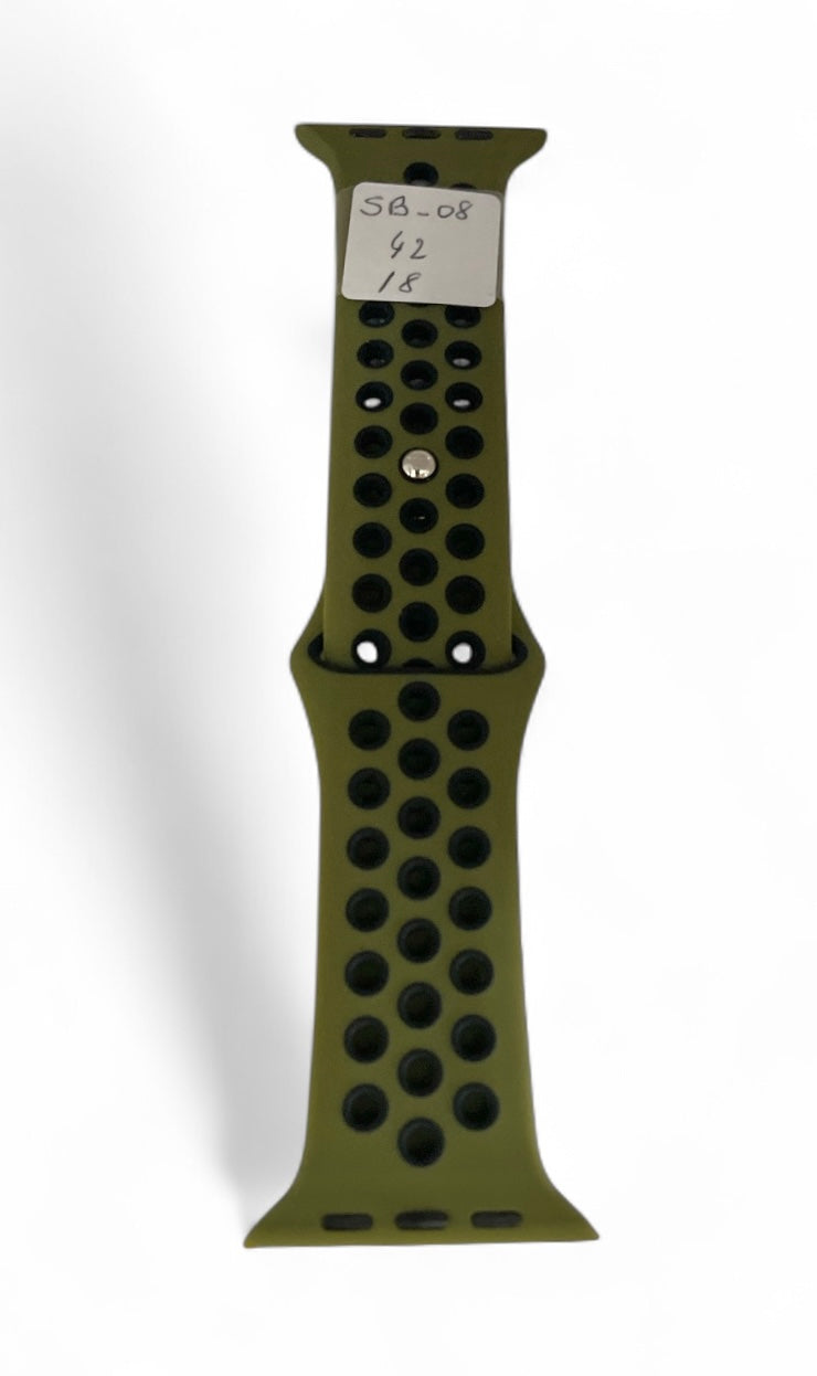 art. SB-08-42-18 - Malla Silicona para Smartwatch pasante 42-44-45-49