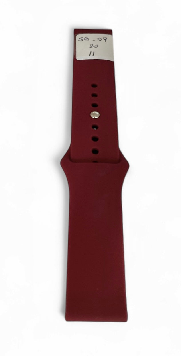 art. SB-09-20-05 - Malla Silicona para Smartwatch con perno 20mm