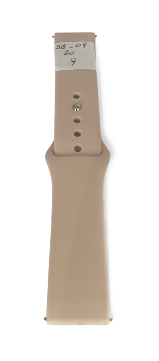 art. SB-09-20-09 - Malla Silicona para Smartwatch con perno 20mm