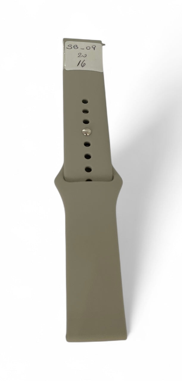 art. SB-09-20-11 - Malla Silicona para Smartwatch con perno 20mm