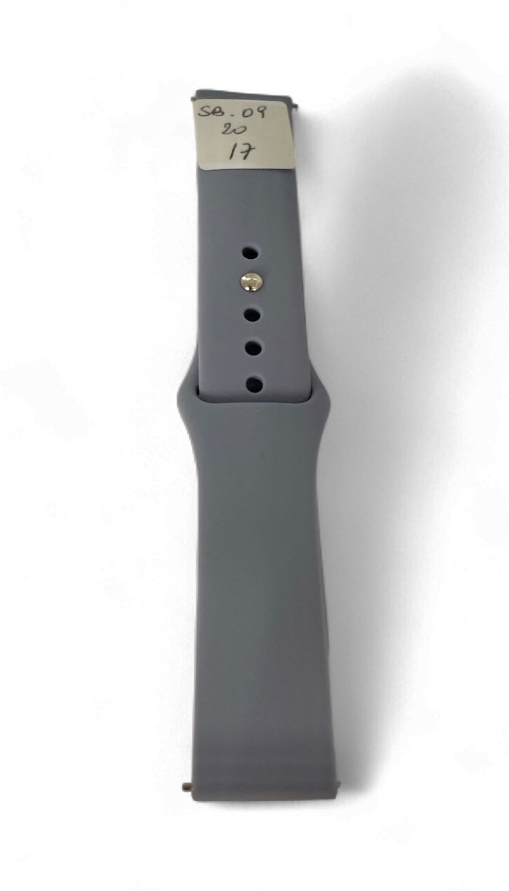 art. SB-09-20-20 - Malla Silicona para Smartwatch con perno 20mm