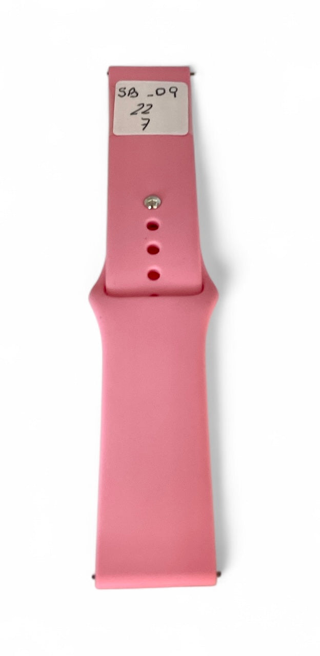 art. SB-09-22-07 - Malla Silicona para Smartwatch con perno 22mm