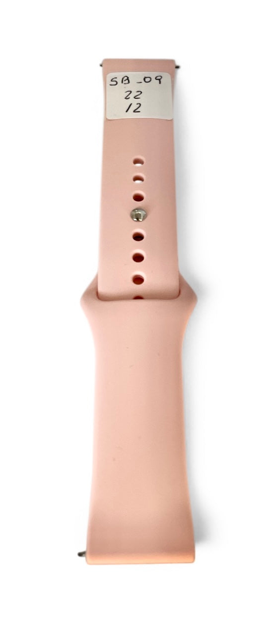 art. SB-09-22-10 - Malla Silicona para Smartwatch con perno 22mm