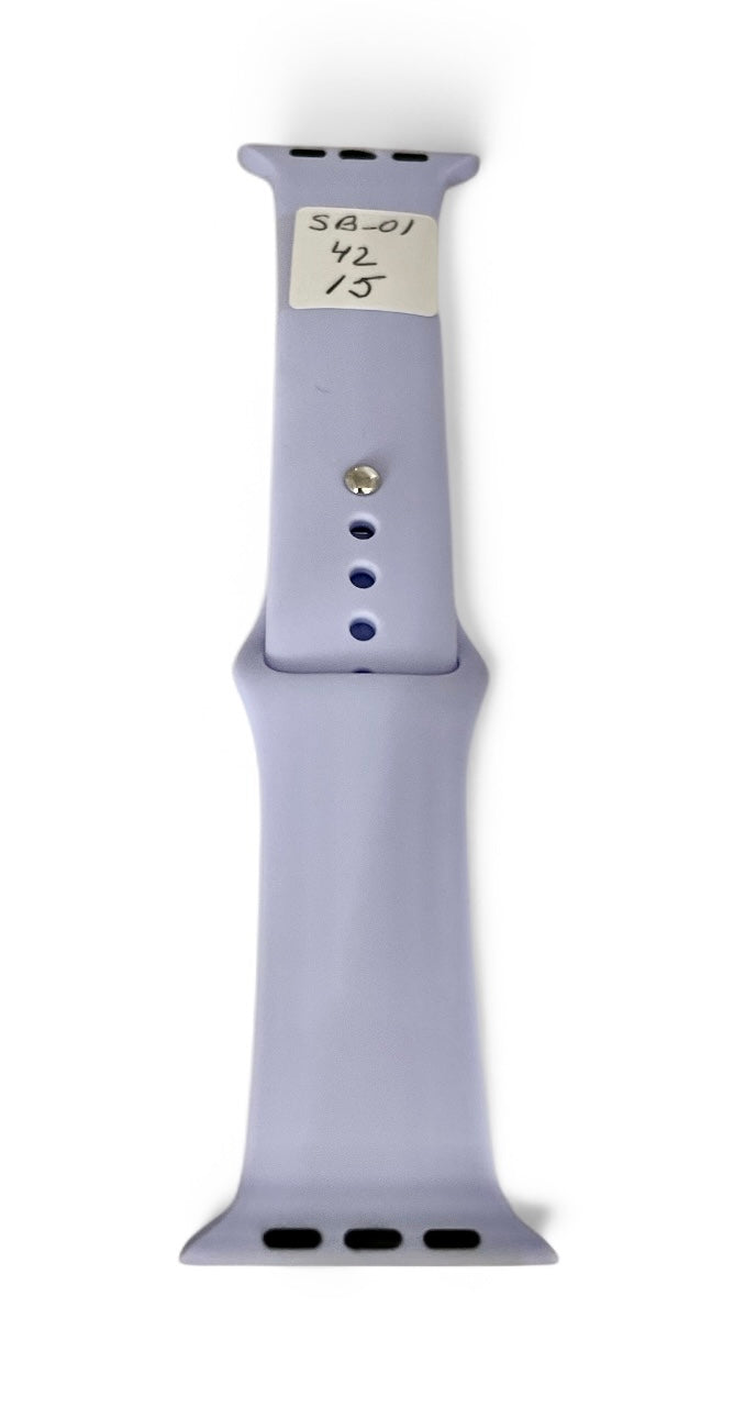 art. SB-09-42-15 - Malla Silicona para Smartwatch pasante 42-44-45-49