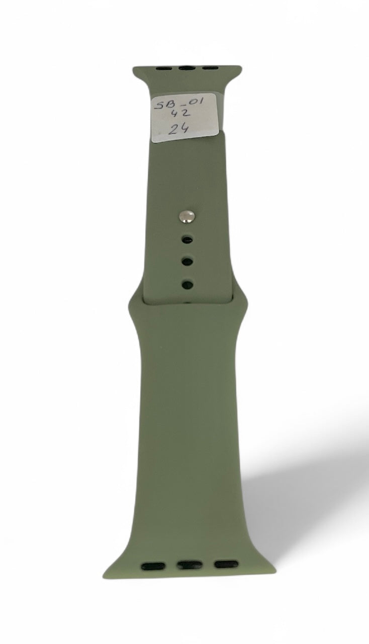 art. SB-09-42-24 - Malla Silicona para Smartwatch pasante 42-44-45-49