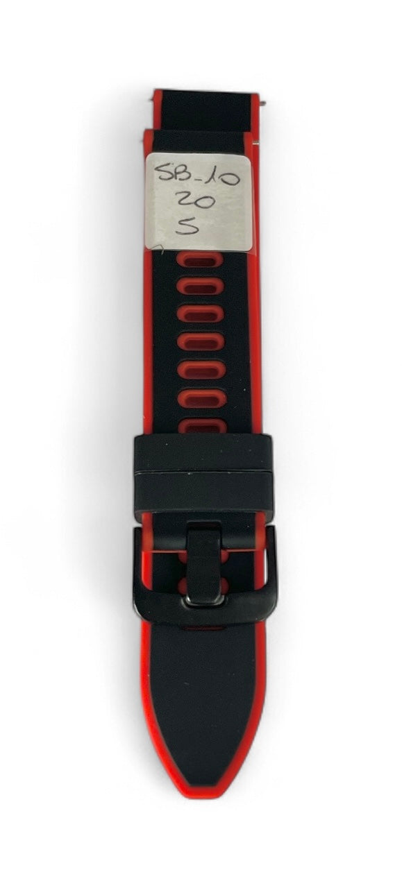 art. SB-10-20-05 - Malla Silicona para Smartwatch con perno 20mm