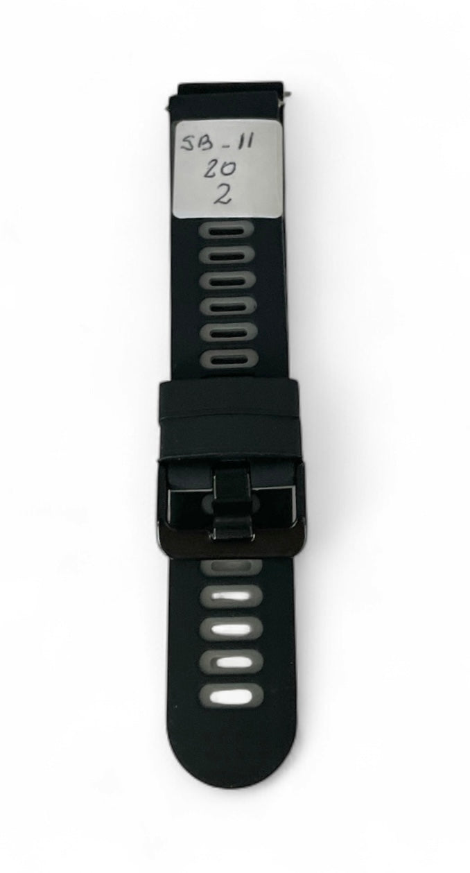 art. SB-11-20-02 - Malla Silicona para Smartwatch con perno 20mm