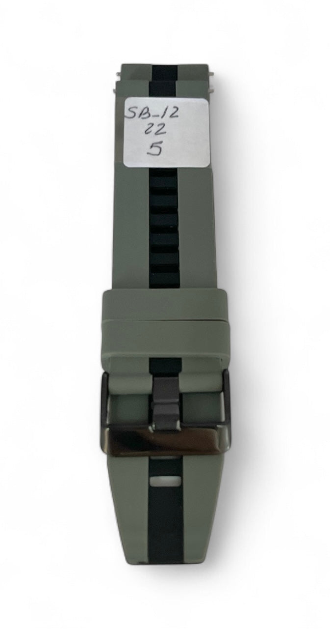 art. SB-12-22-05 - Malla Silicona para Smartwatch con perno 22mm