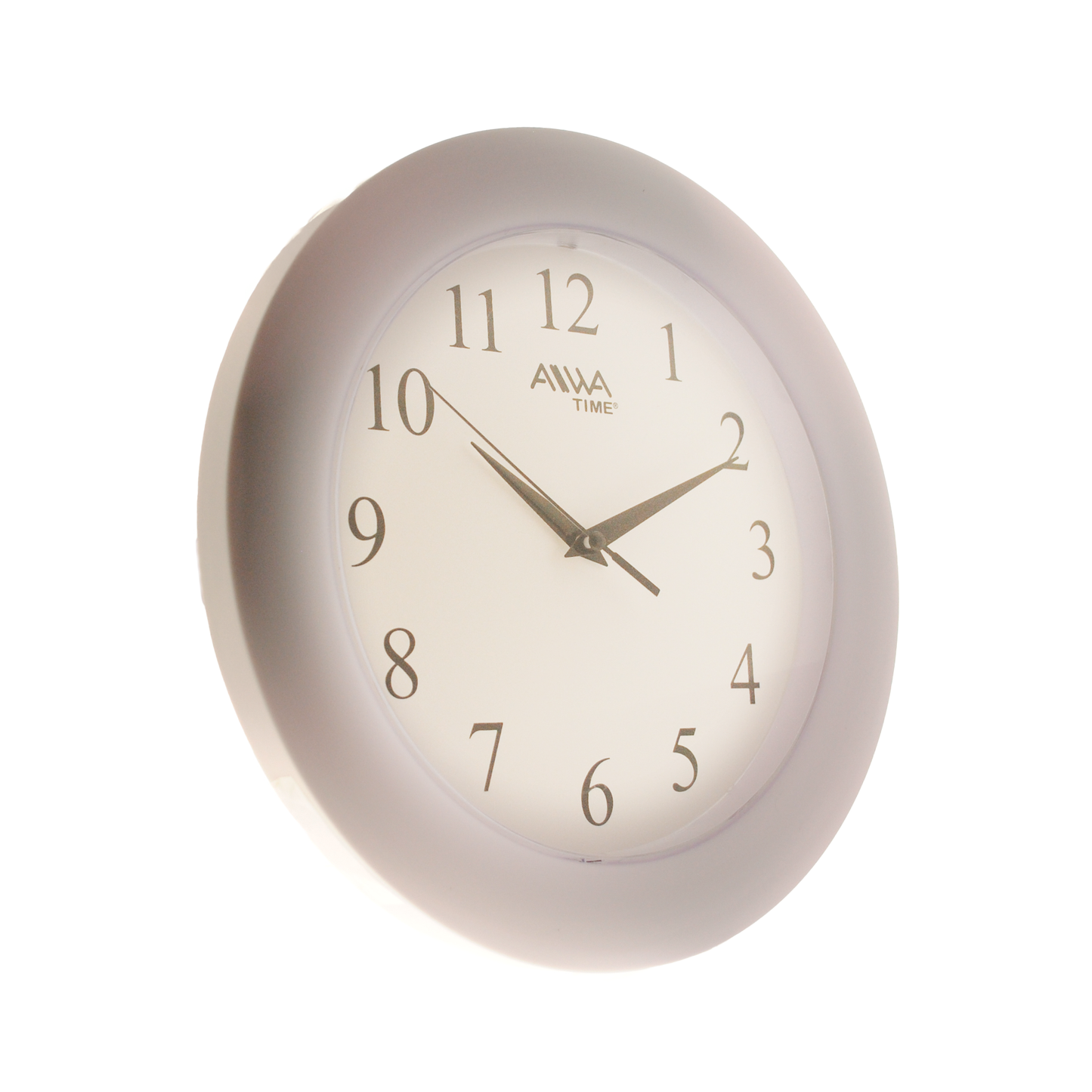 art. 012 - AIWA-TIME - Reloj de Pared Blanco 24cm