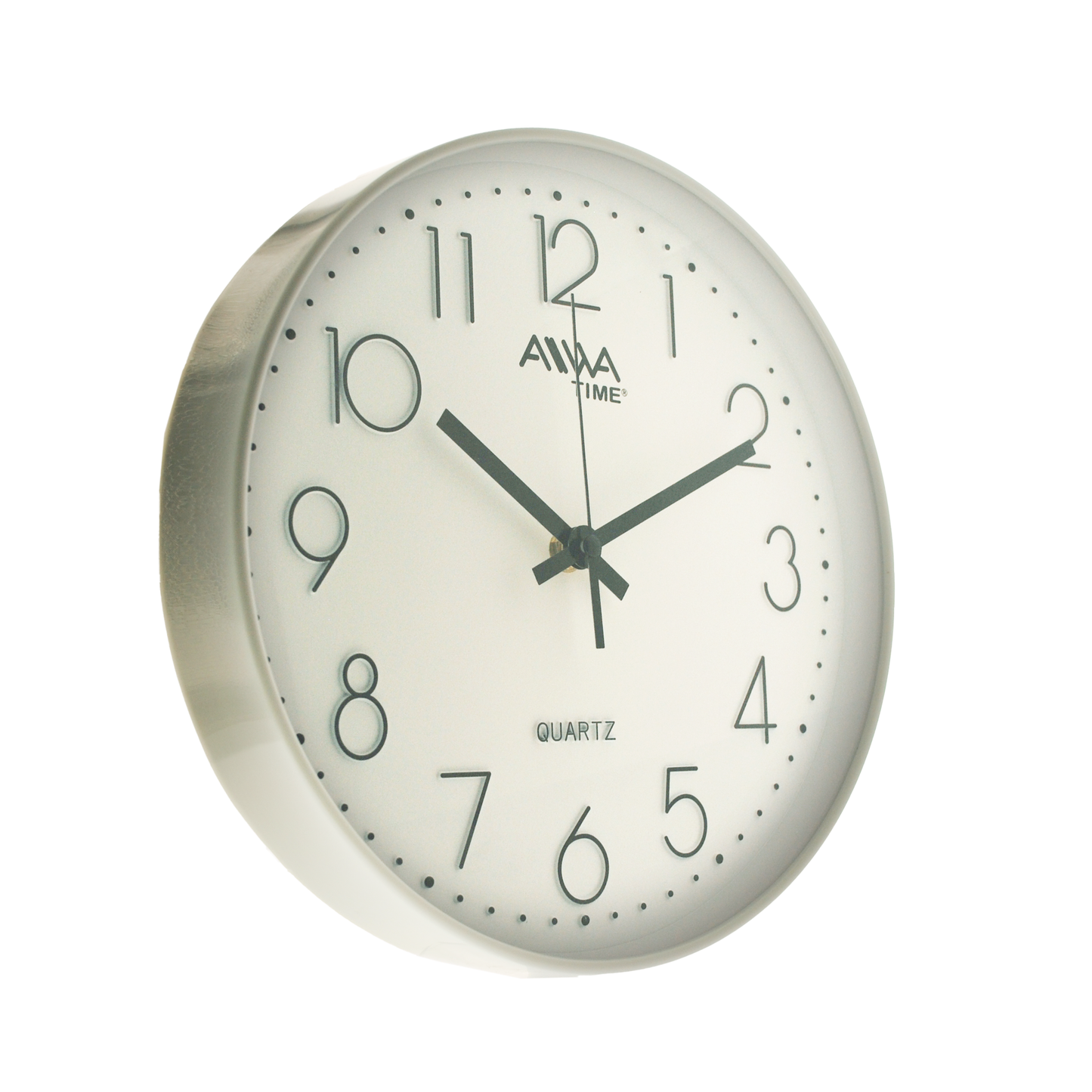 art. 015 - AIWA-TIME - Reloj de Pared Blanco 26cm