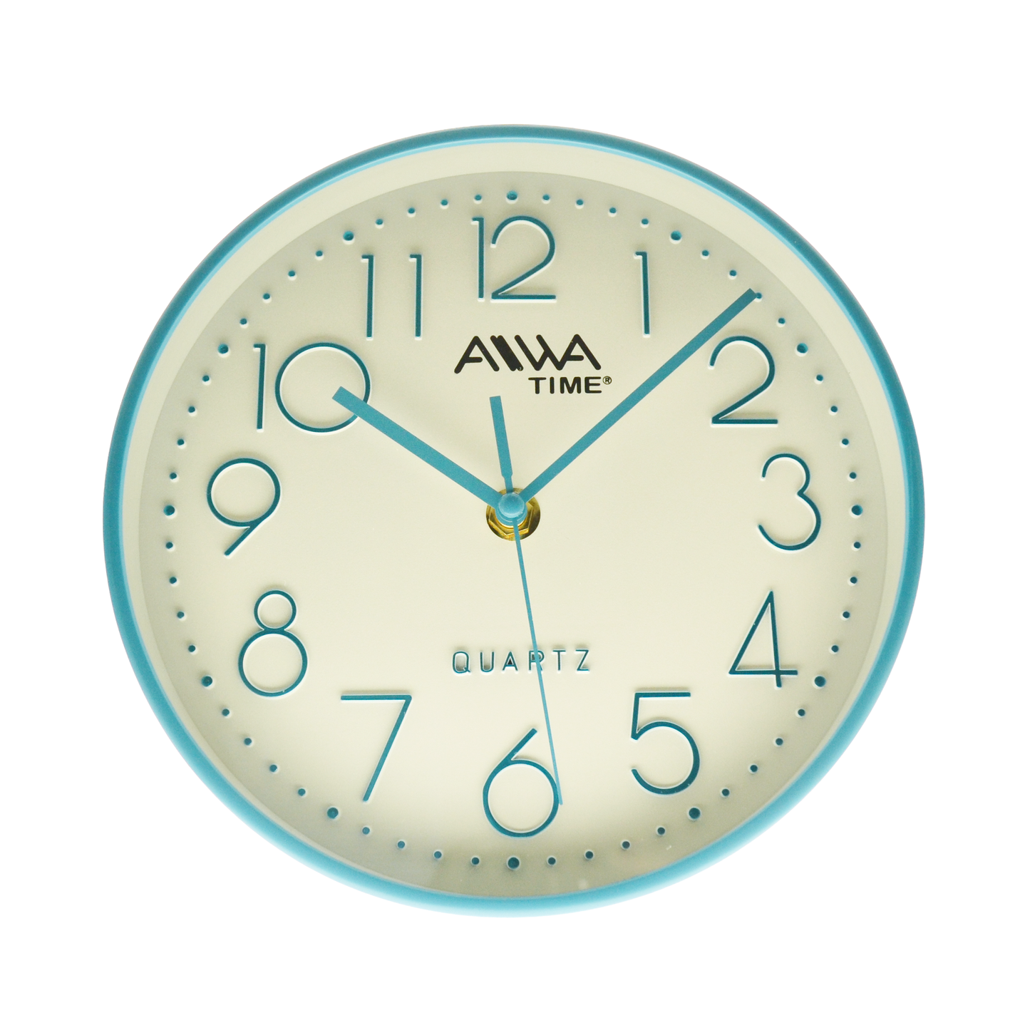 art. 001 - AIWA-TIME - Reloj de Pared Celeste 20cm