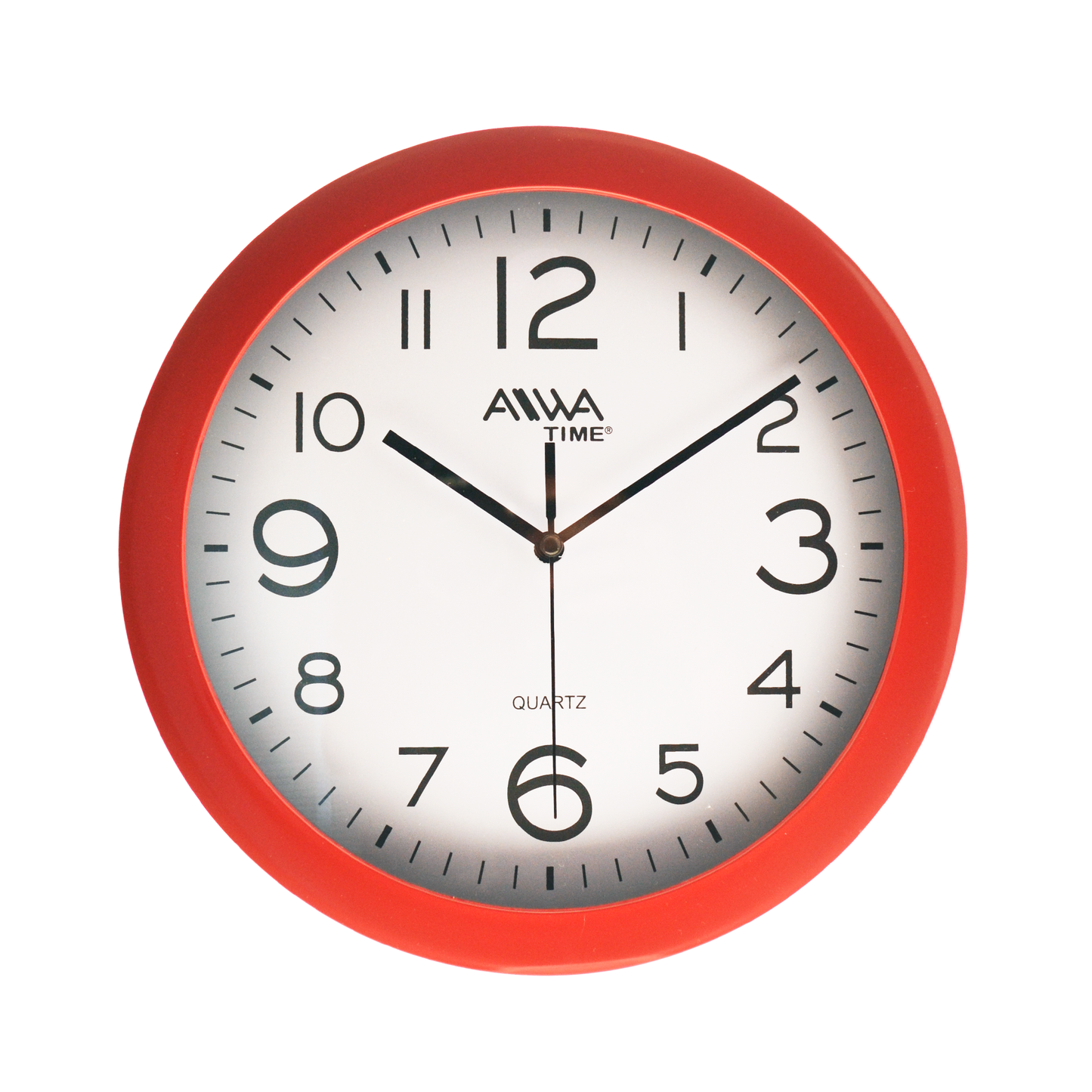 art. 004 - AIWA-TIME - Reloj de Pared Rojo 20cm