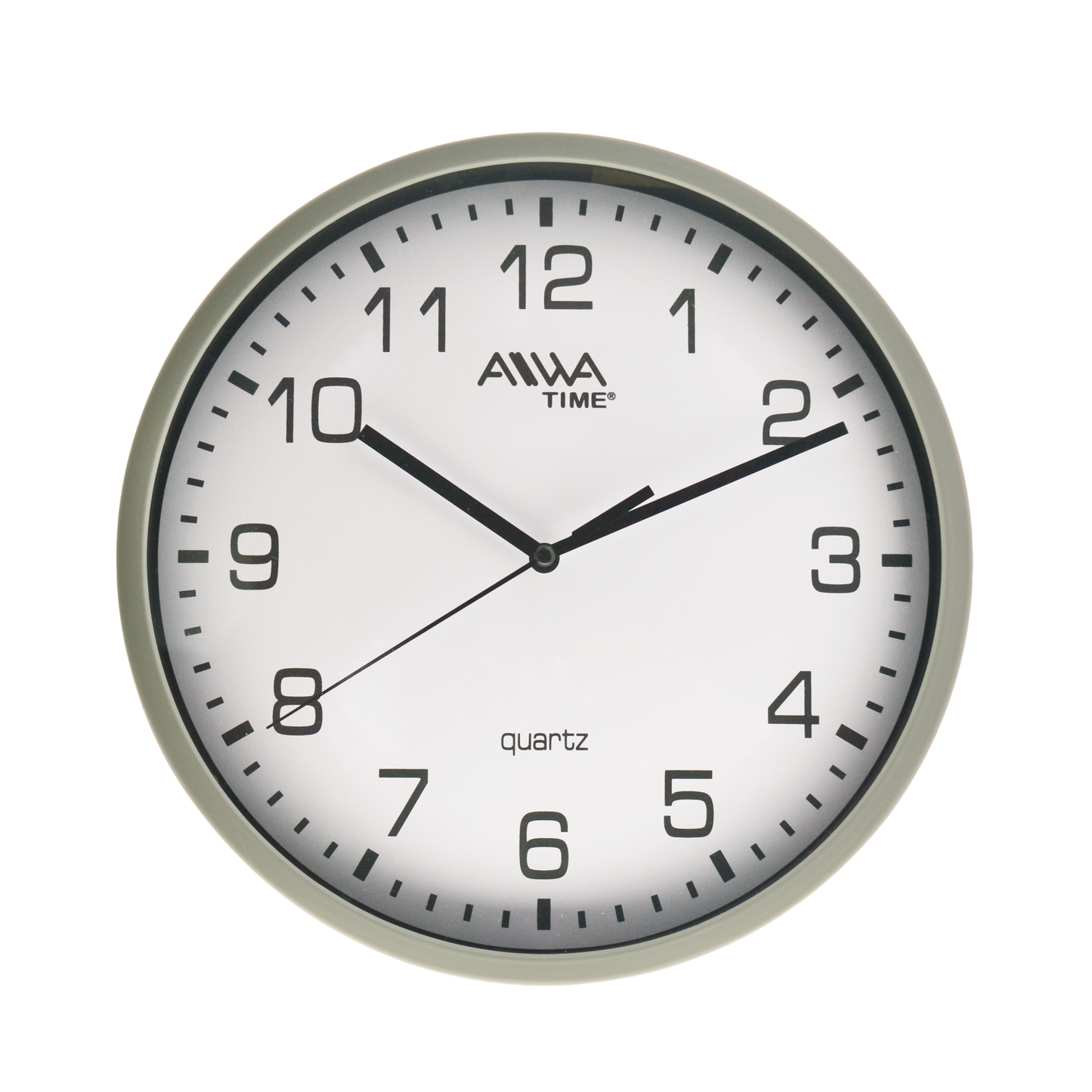 art. 006 - AIWA-TIME - Reloj de Pared Gris 22cm