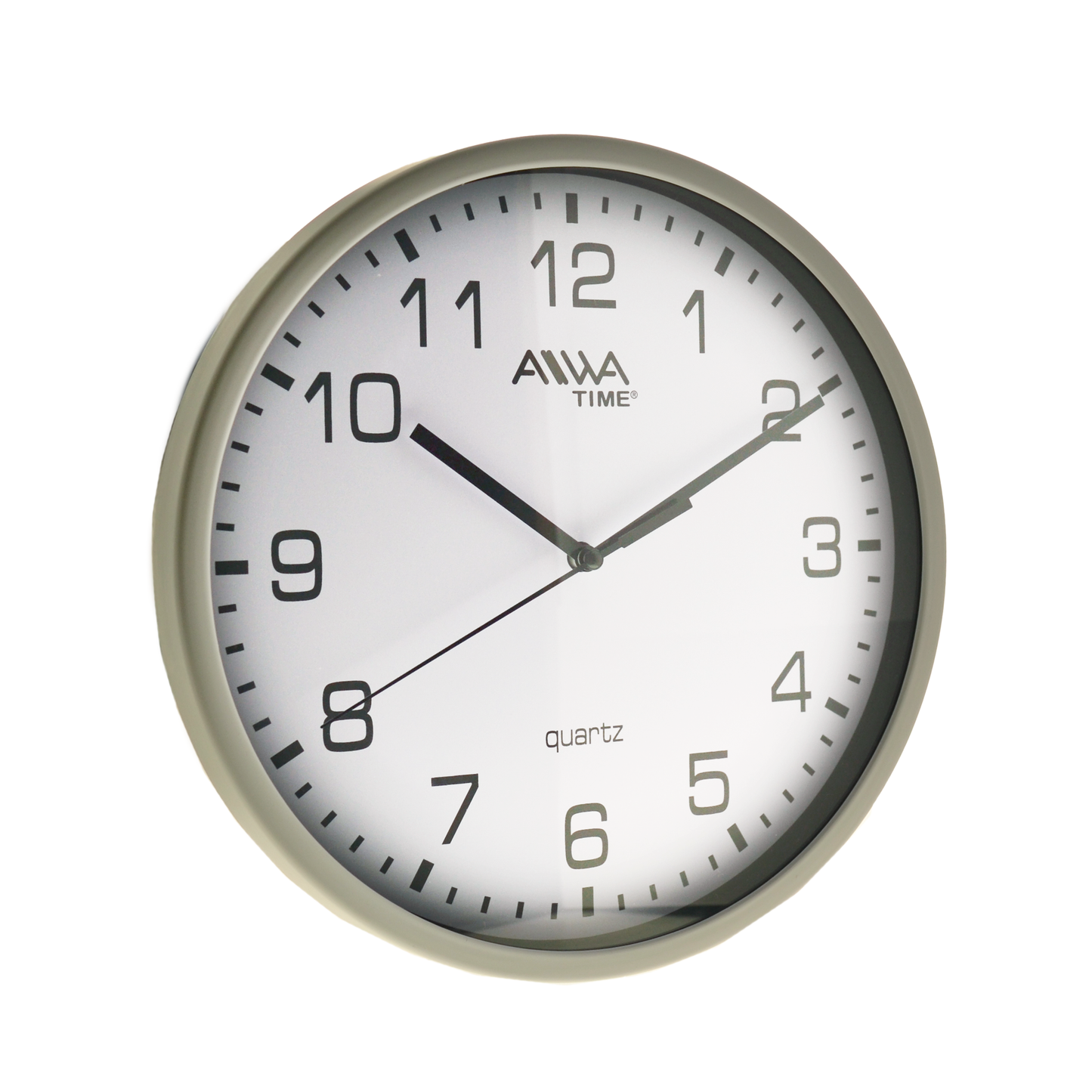 art. 006 - AIWA-TIME - Reloj de Pared Gris 22cm
