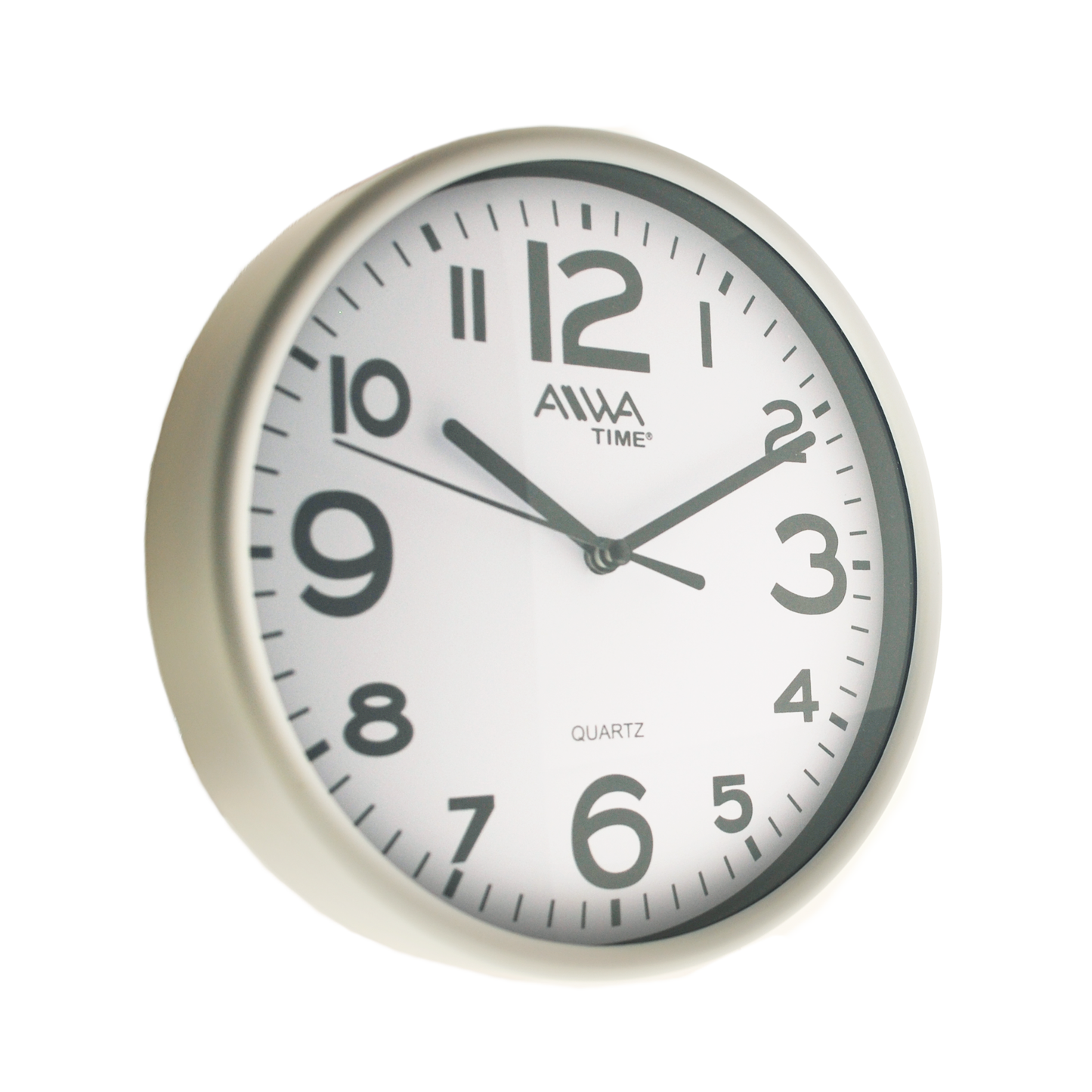 art. 007 - AIWA-TIME - Reloj de Pared Blanco 18cm