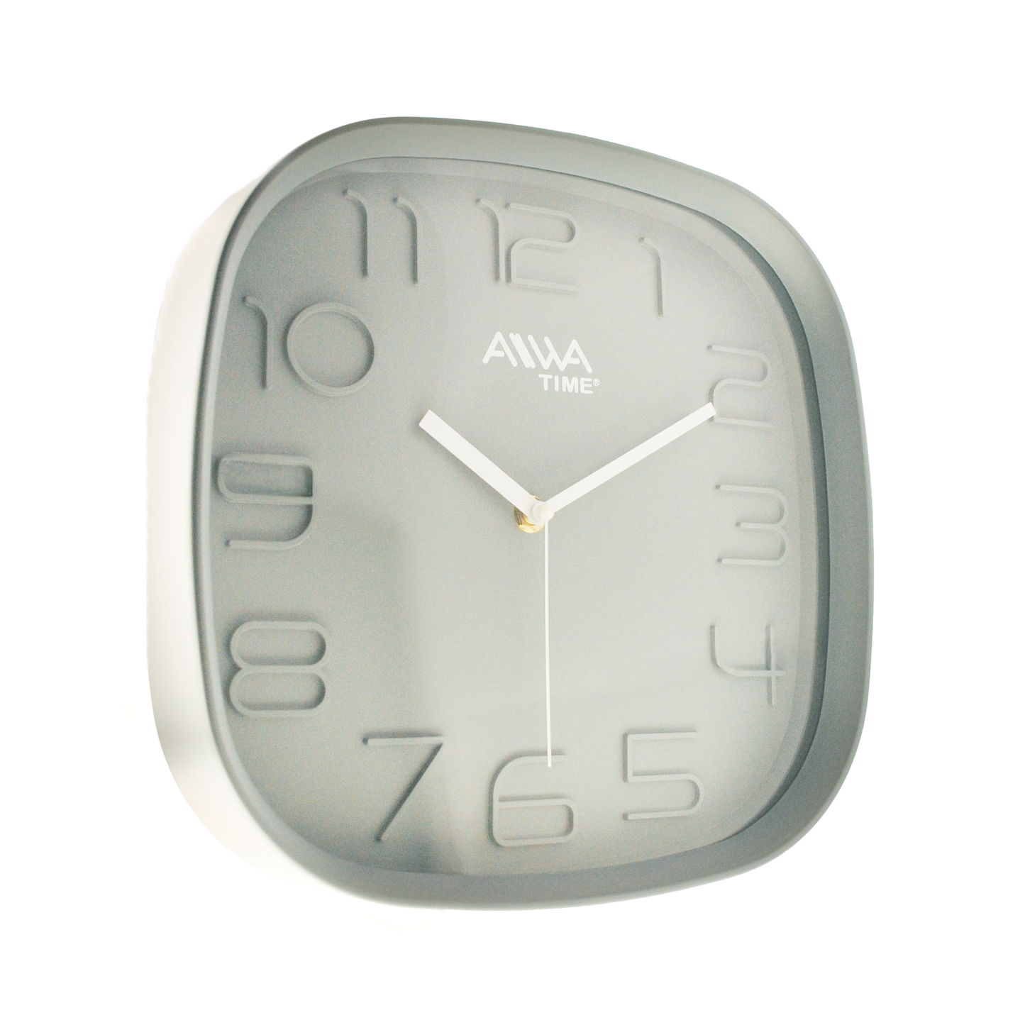 art. 008 - AIWA-TIME - Reloj de Pared Gris 30cm